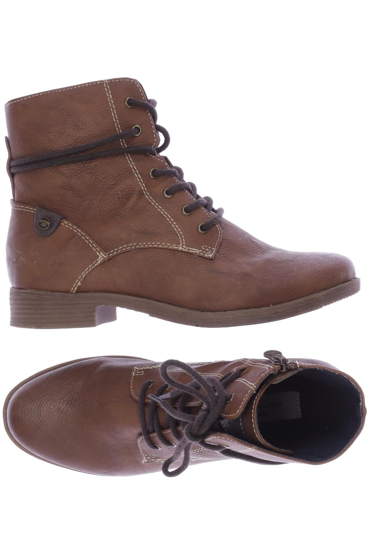 

Tom Tailor Damen Stiefelette, braun, Gr. 37