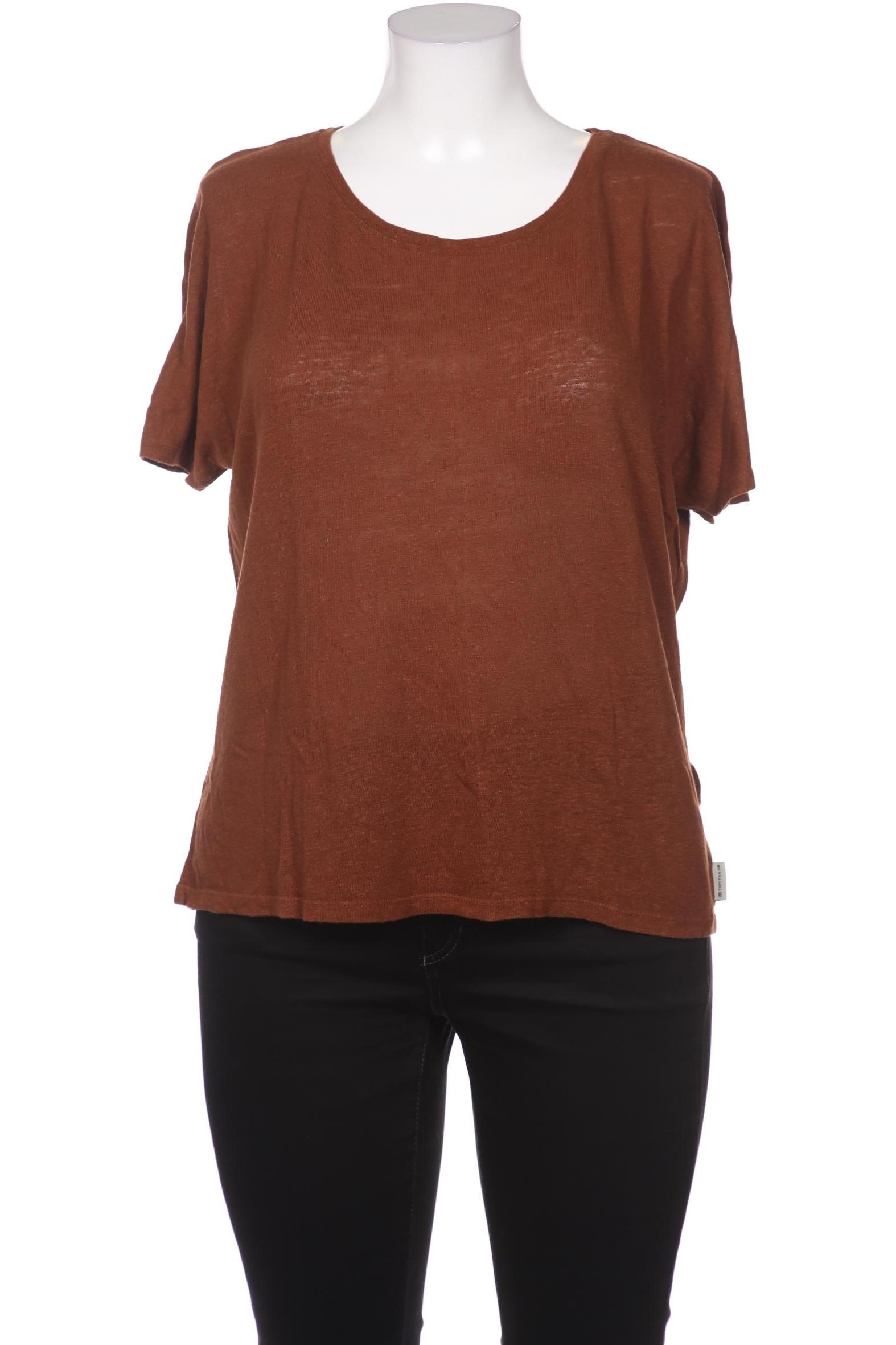 

Tom Tailor Damen T-Shirt, braun, Gr. 44