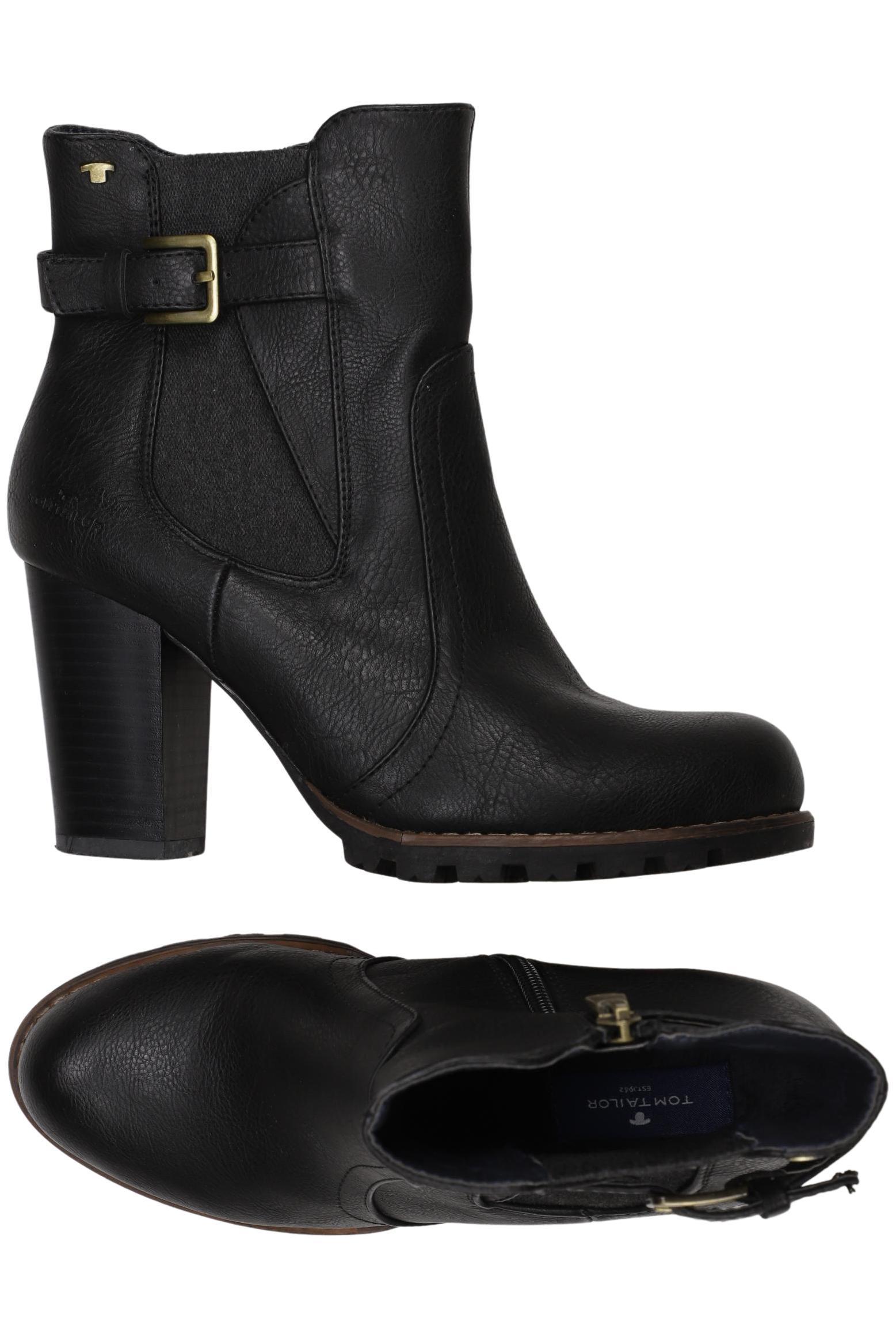 

Tom Tailor Damen Stiefelette, schwarz, Gr. 38