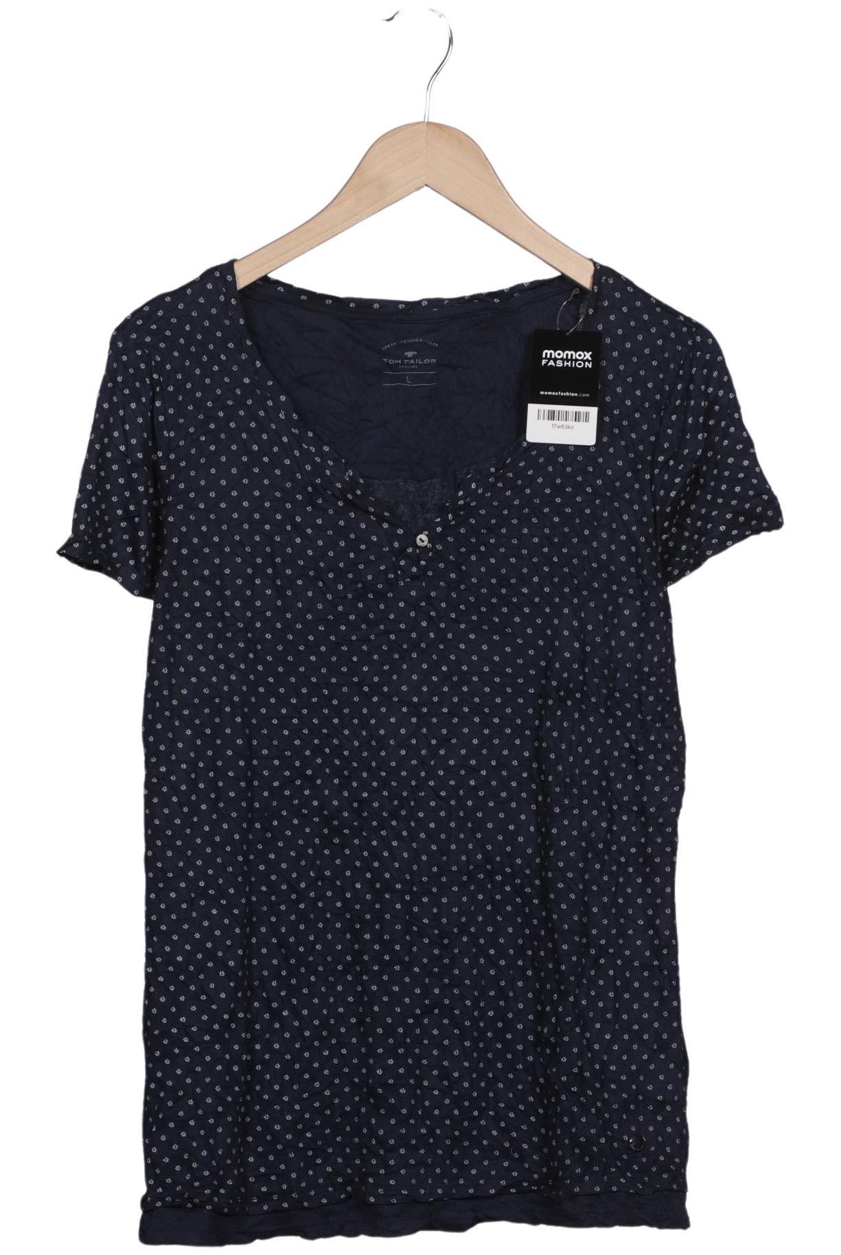 

Tom Tailor Damen T-Shirt, marineblau, Gr. 42