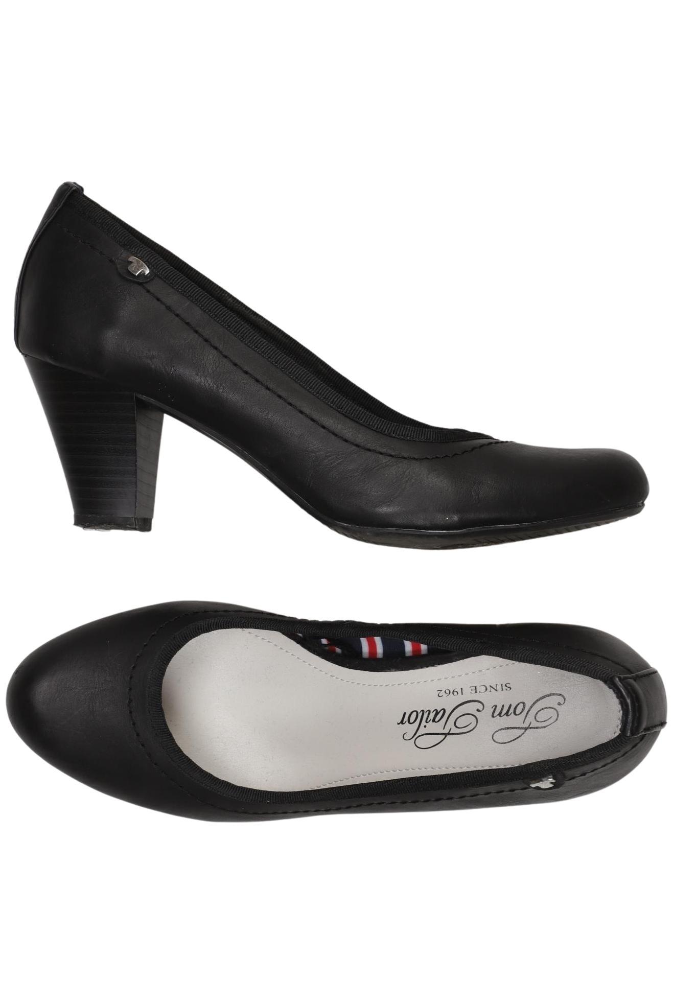 

Tom Tailor Damen Pumps, schwarz, Gr. 38