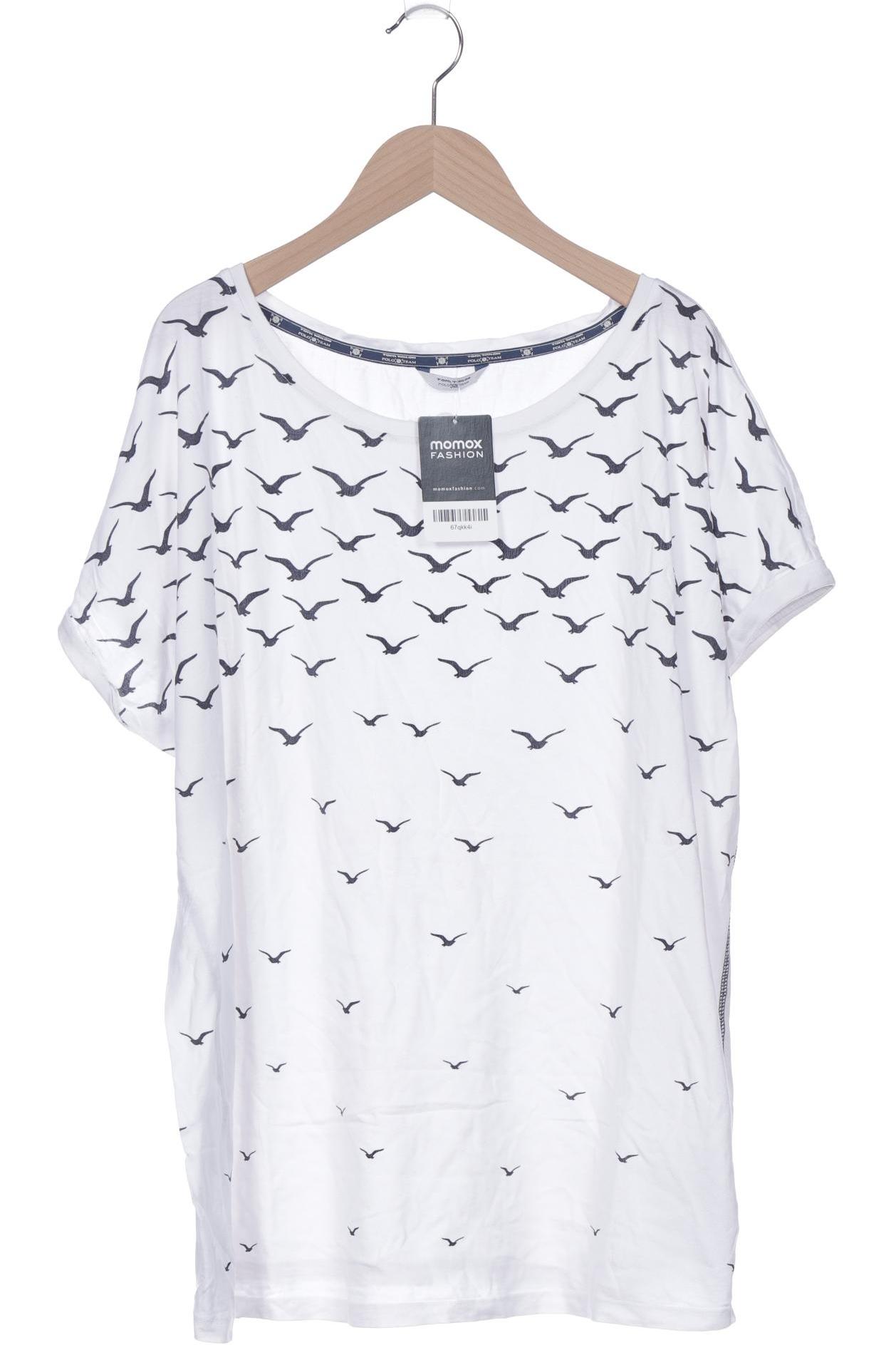 

Tom Tailor Damen T-Shirt, weiß, Gr. 48