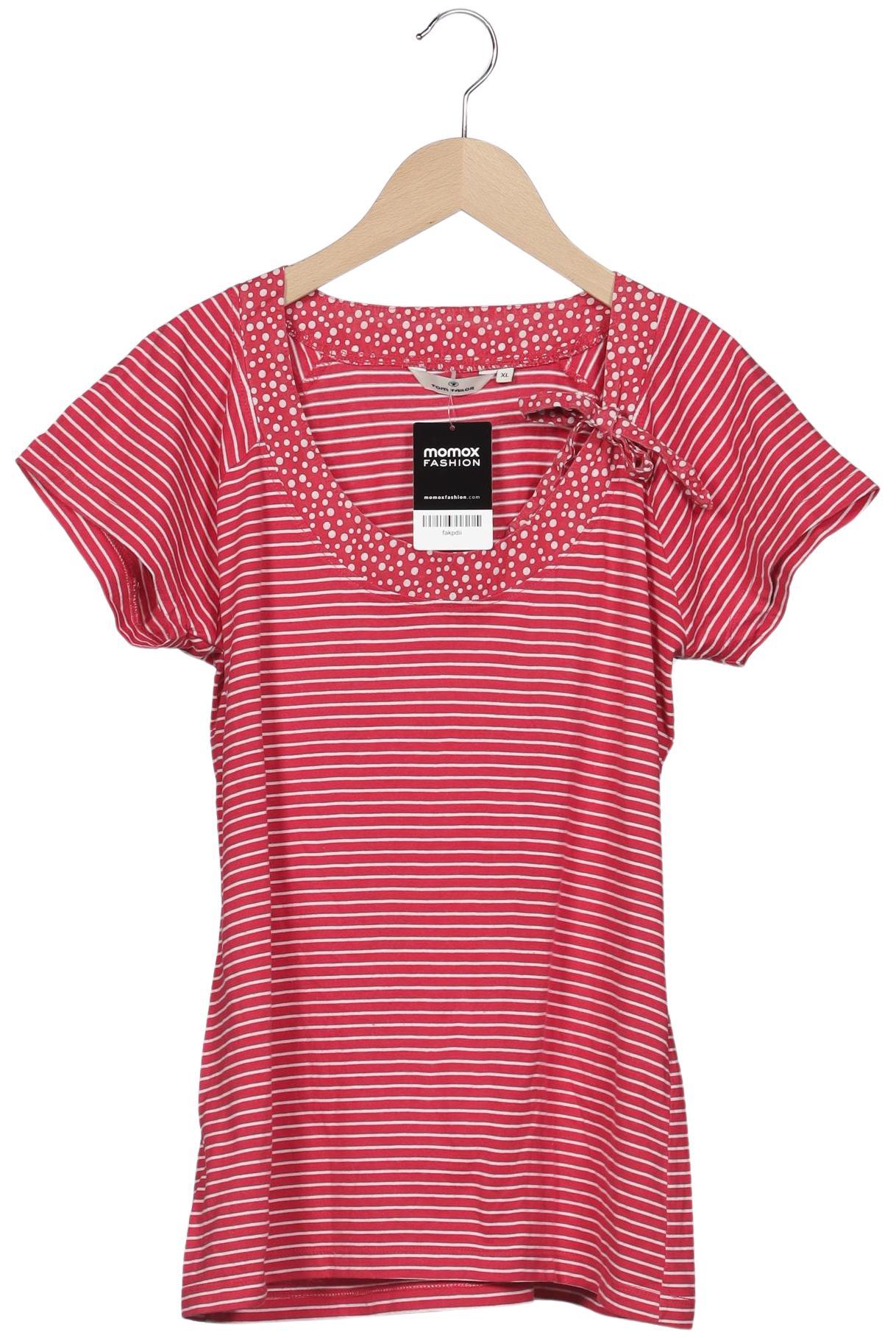 

Tom Tailor Damen T-Shirt, rot, Gr. 44