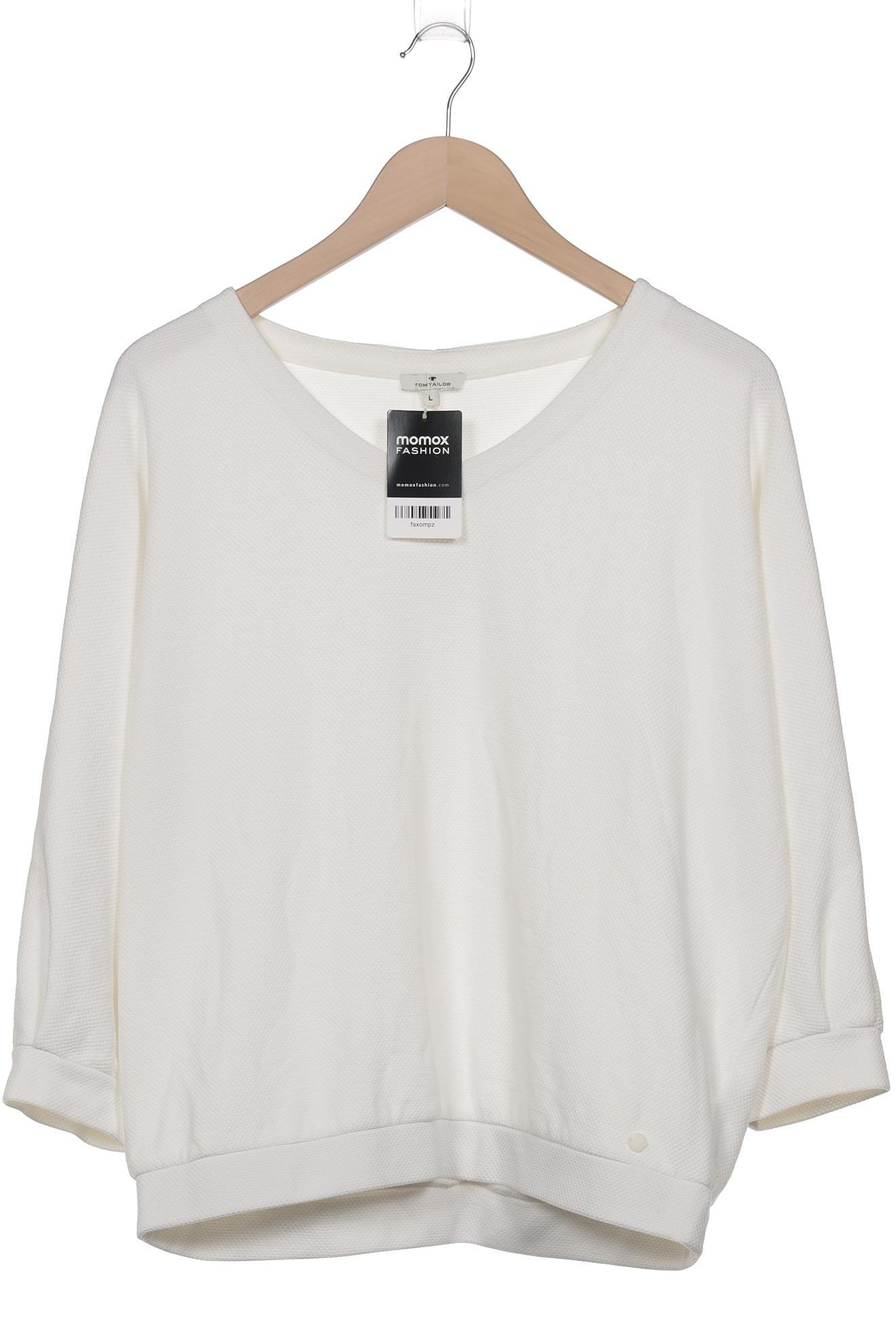 

Tom Tailor Damen Sweatshirt, weiß, Gr. 42