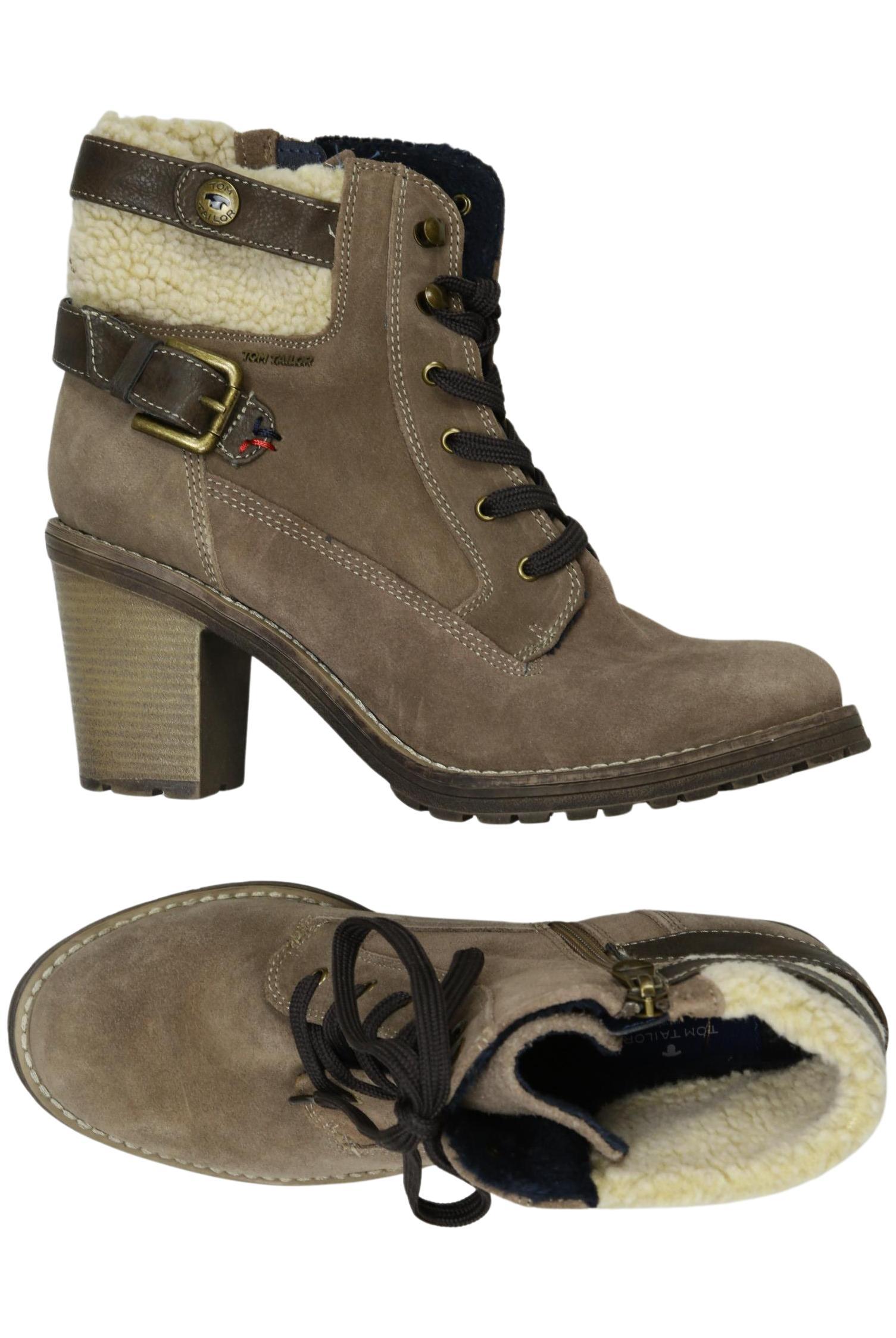 

Tom Tailor Damen Stiefelette, grau, Gr. 40