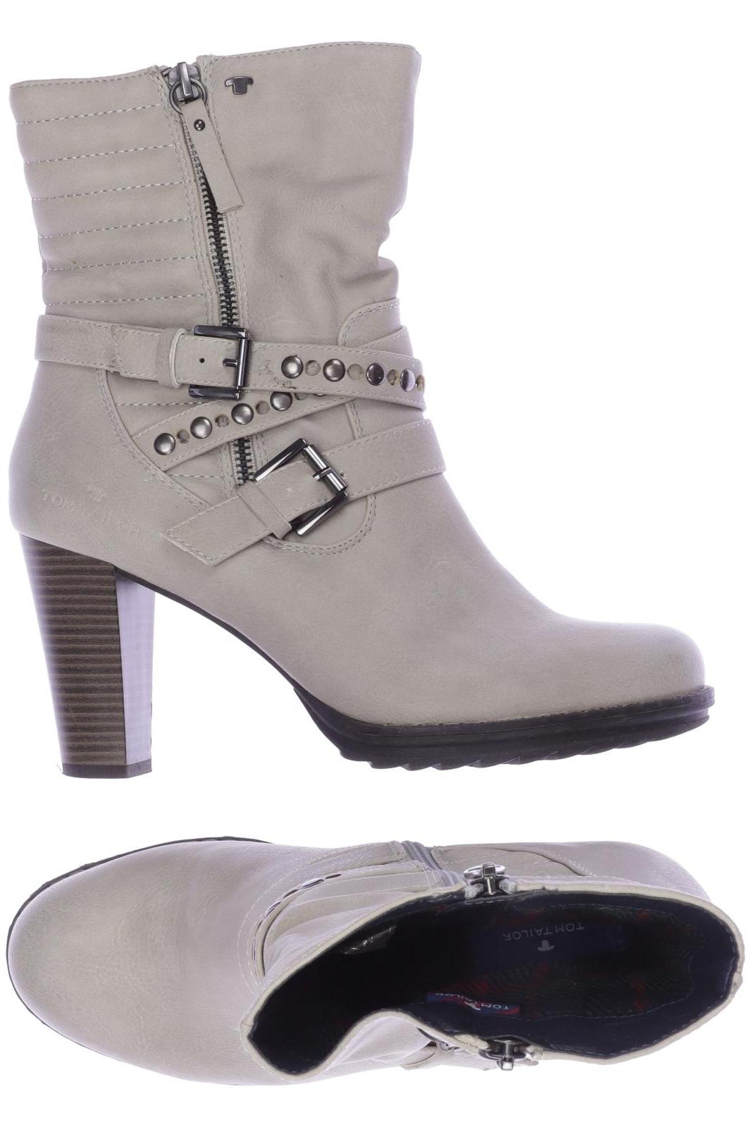 

Tom Tailor Damen Stiefelette, grau, Gr. 40