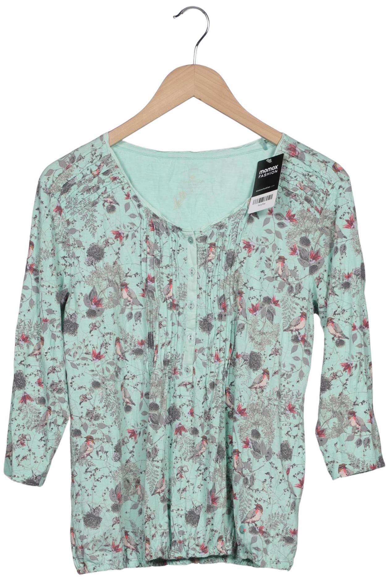

Tom Tailor Damen Langarmshirt, grün, Gr. 38