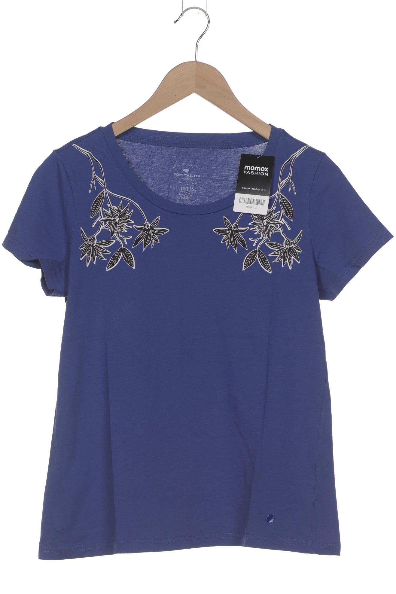 Thumbnail - Tom Tailor Damen T-Shirt, blau, Gr. 42