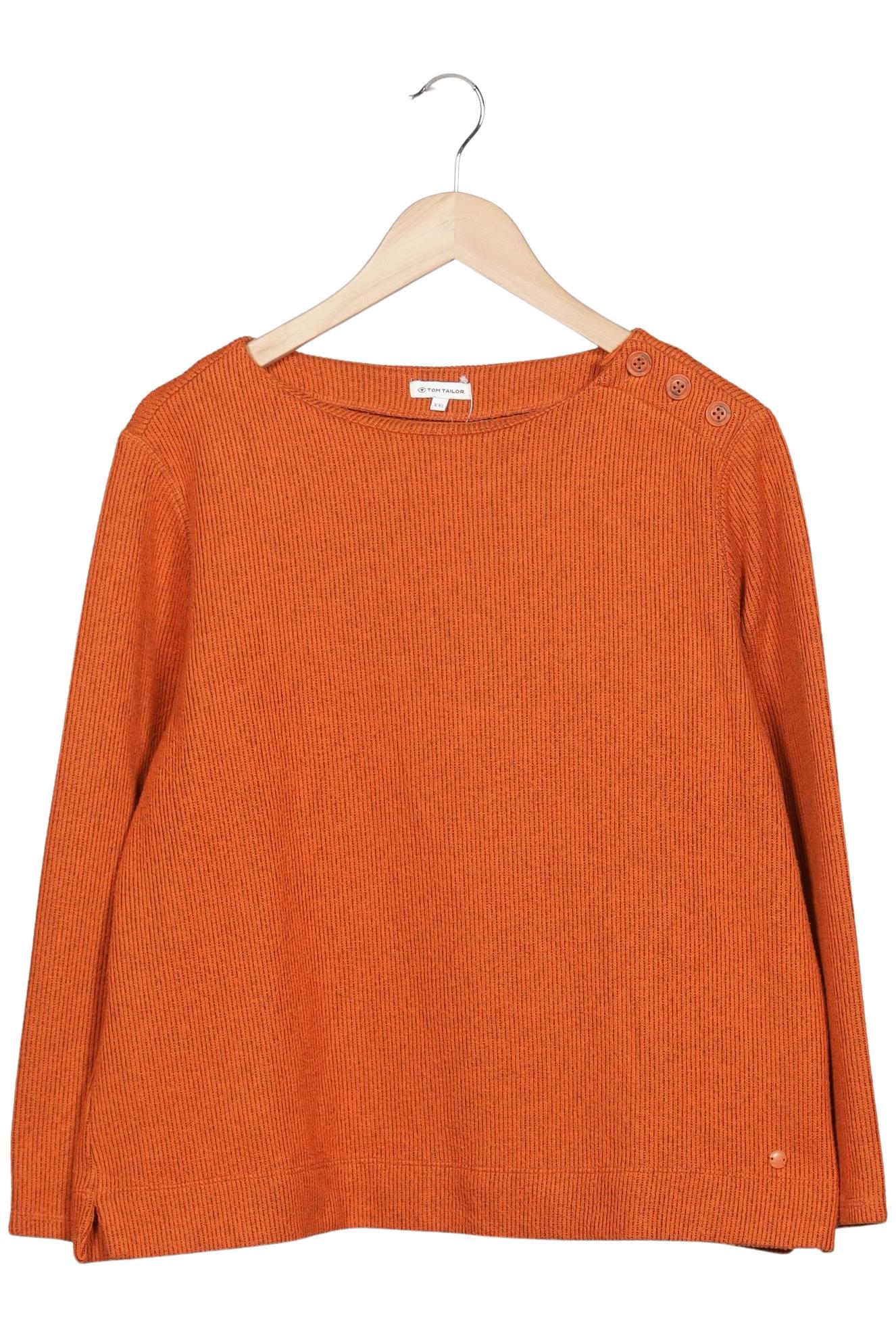 

Tom Tailor Damen Pullover, orange, Gr. 46