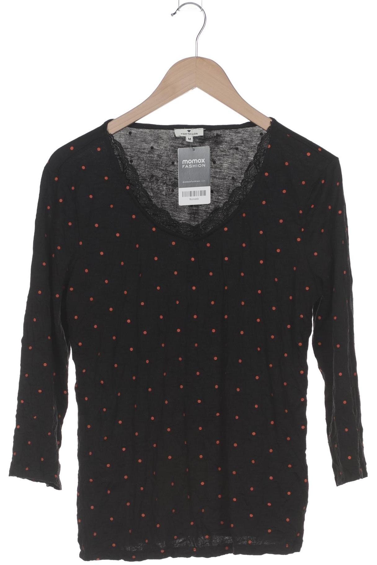 

Tom Tailor Damen Langarmshirt, schwarz, Gr. 38
