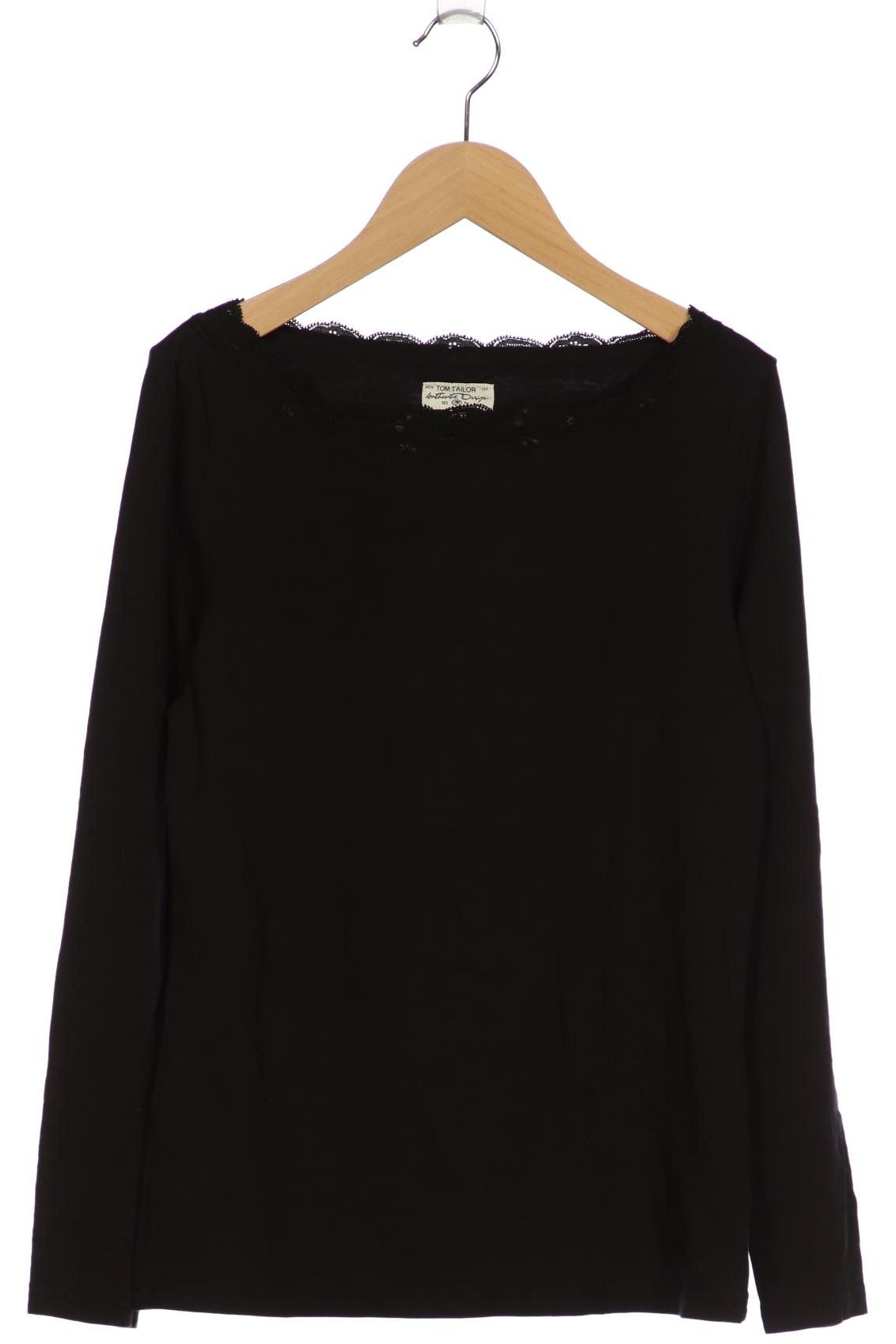 

Tom Tailor Damen Langarmshirt, schwarz, Gr. 36