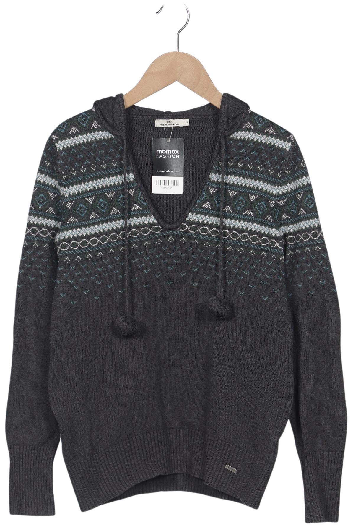 

Tom Tailor Damen Kapuzenpullover, grau, Gr. 36