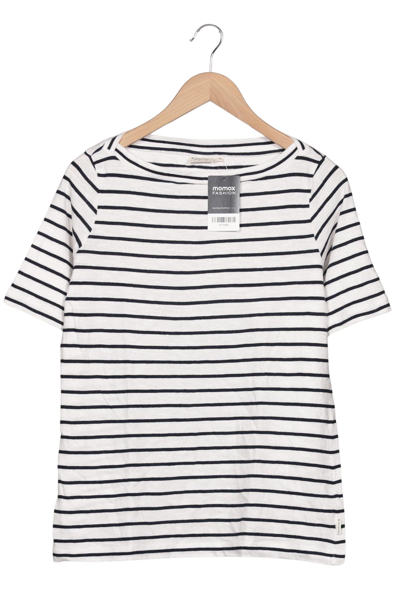 

Tom Tailor Damen T-Shirt, weiß, Gr. 44