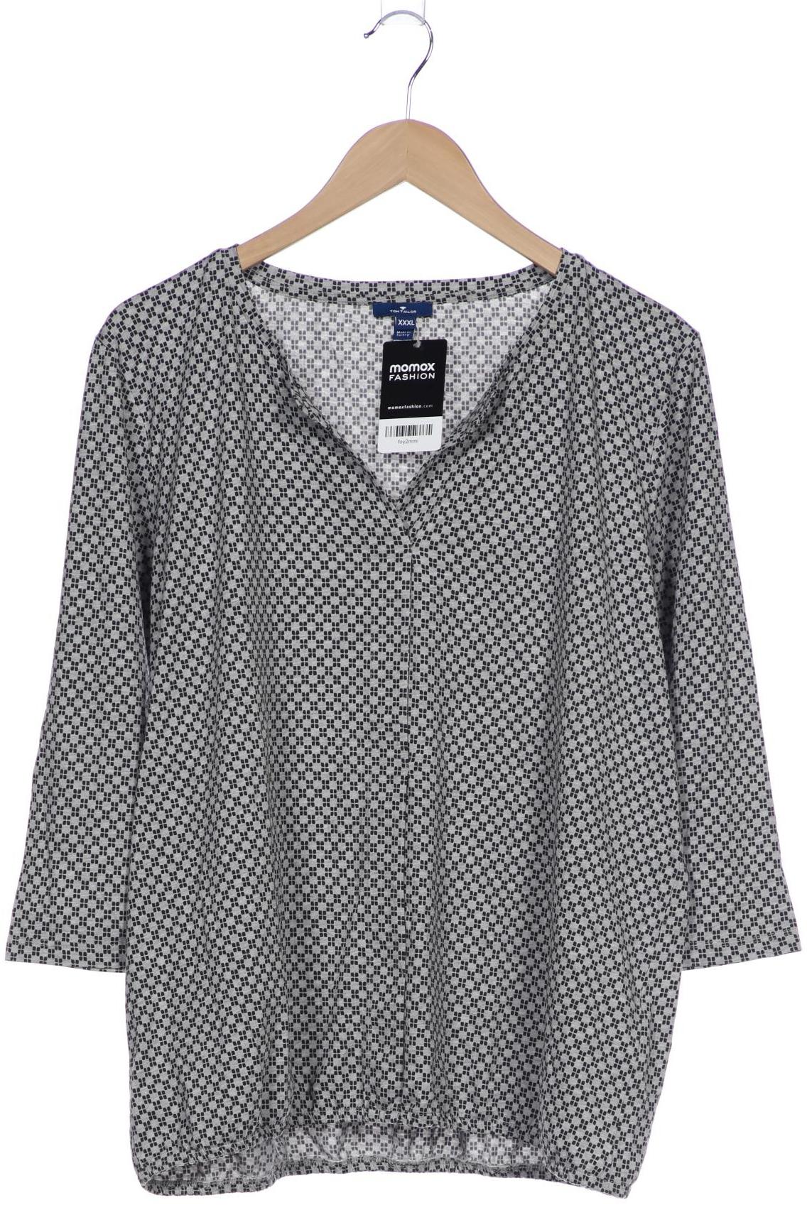 

Tom Tailor Damen Langarmshirt, grau, Gr. 48