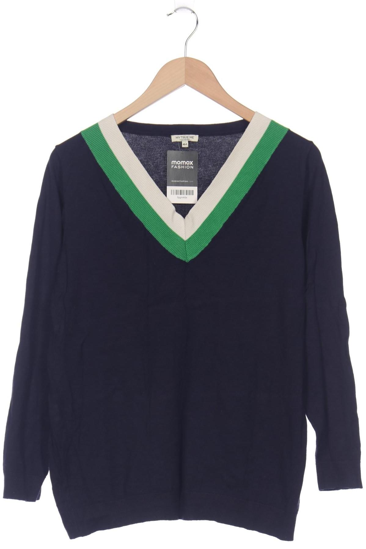 

Tom Tailor Damen Langarmshirt, marineblau, Gr. 44