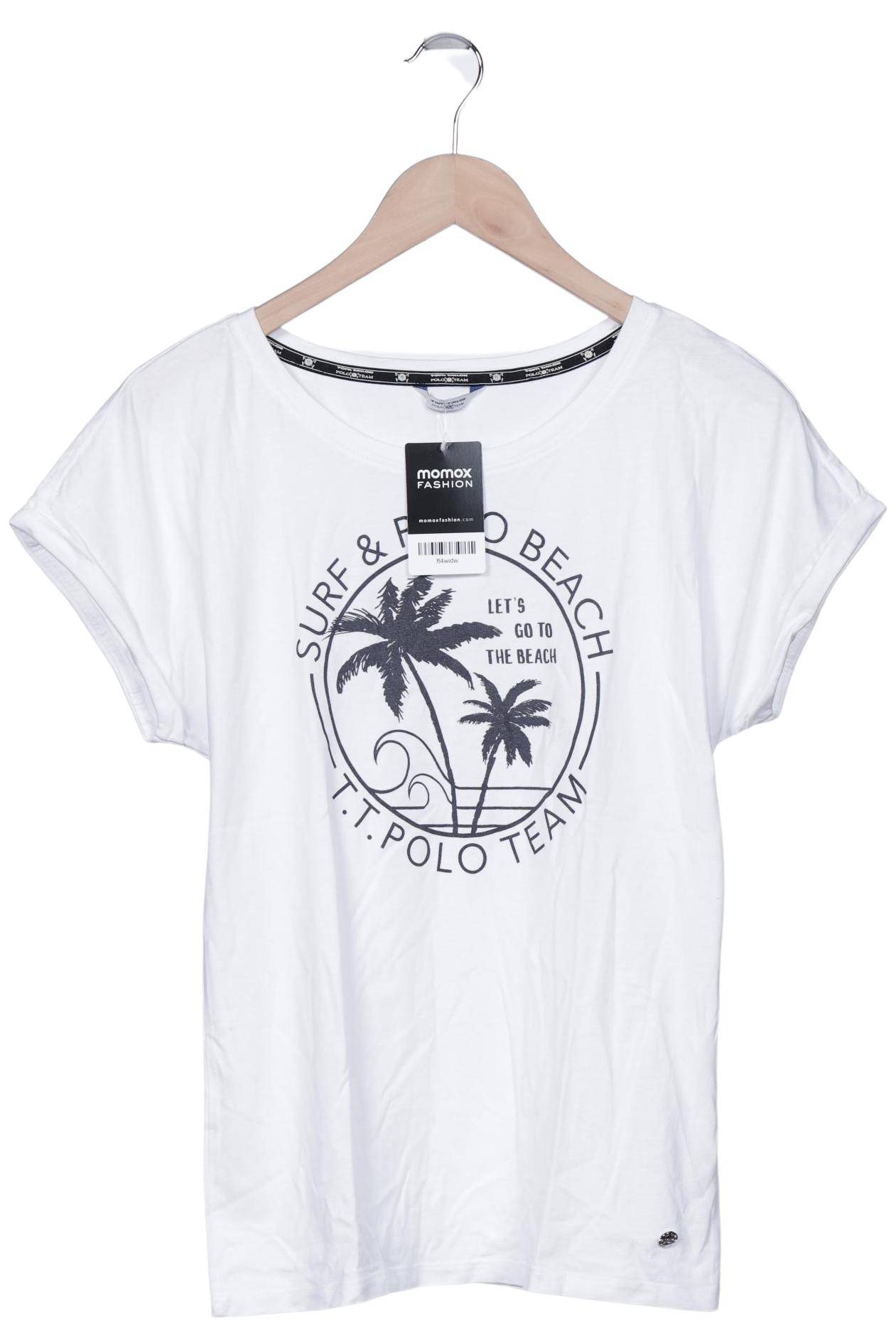 

Tom Tailor Damen T-Shirt, weiß, Gr. 36