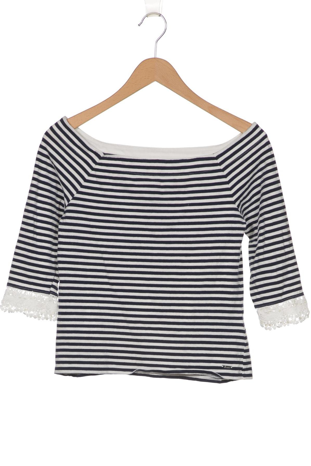 

Tom Tailor Damen Langarmshirt, marineblau, Gr. 38