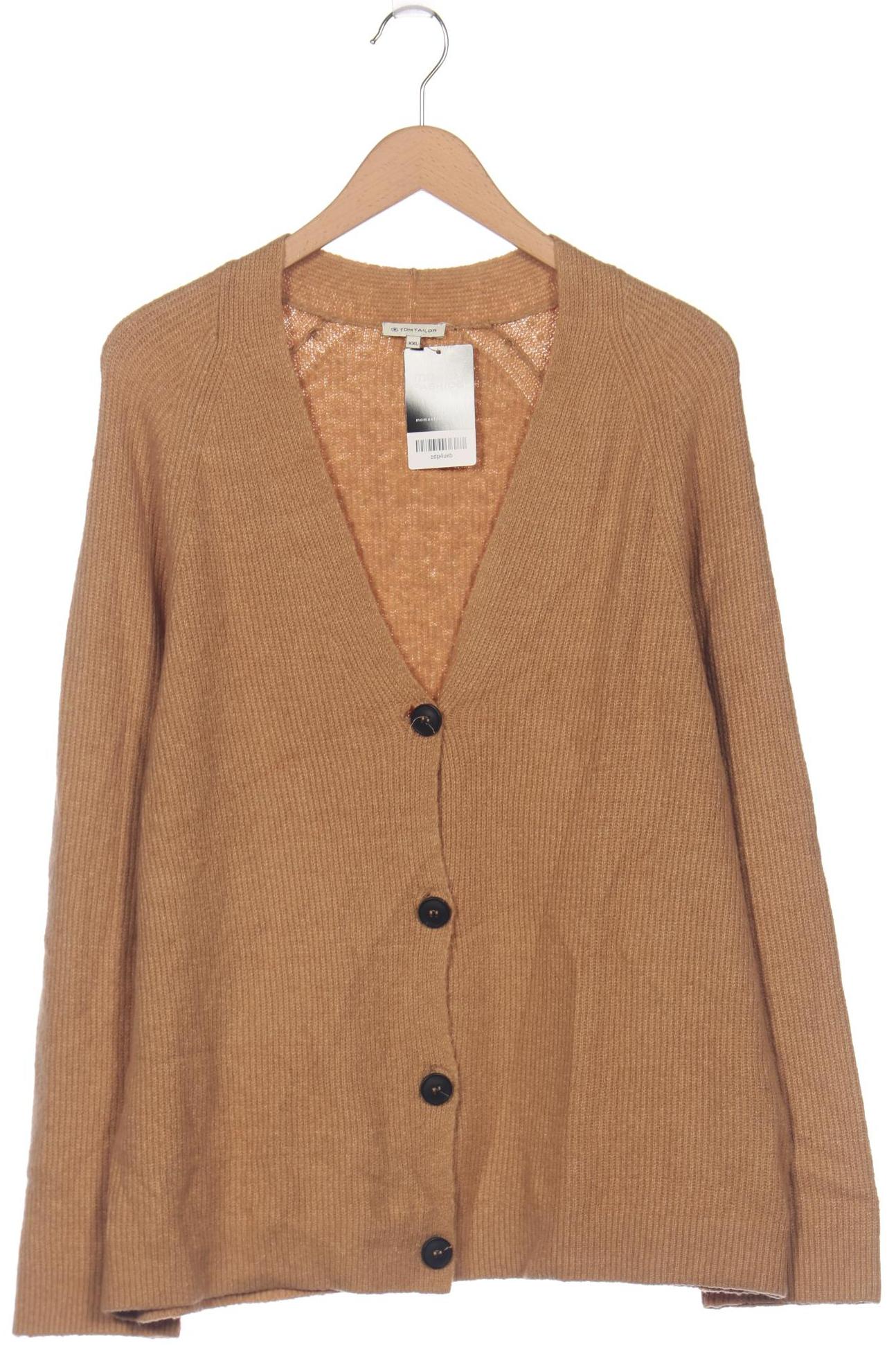 

Tom Tailor Damen Strickjacke, beige, Gr. 46