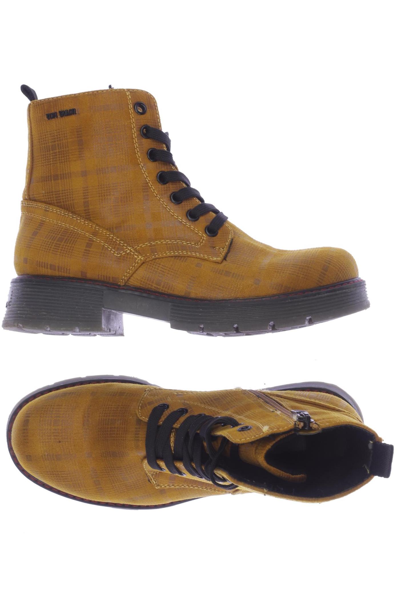 

Tom Tailor Damen Stiefelette, gelb, Gr. 37