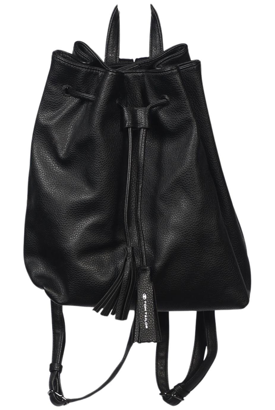 

Tom Tailor Damen Rucksack, schwarz, Gr.