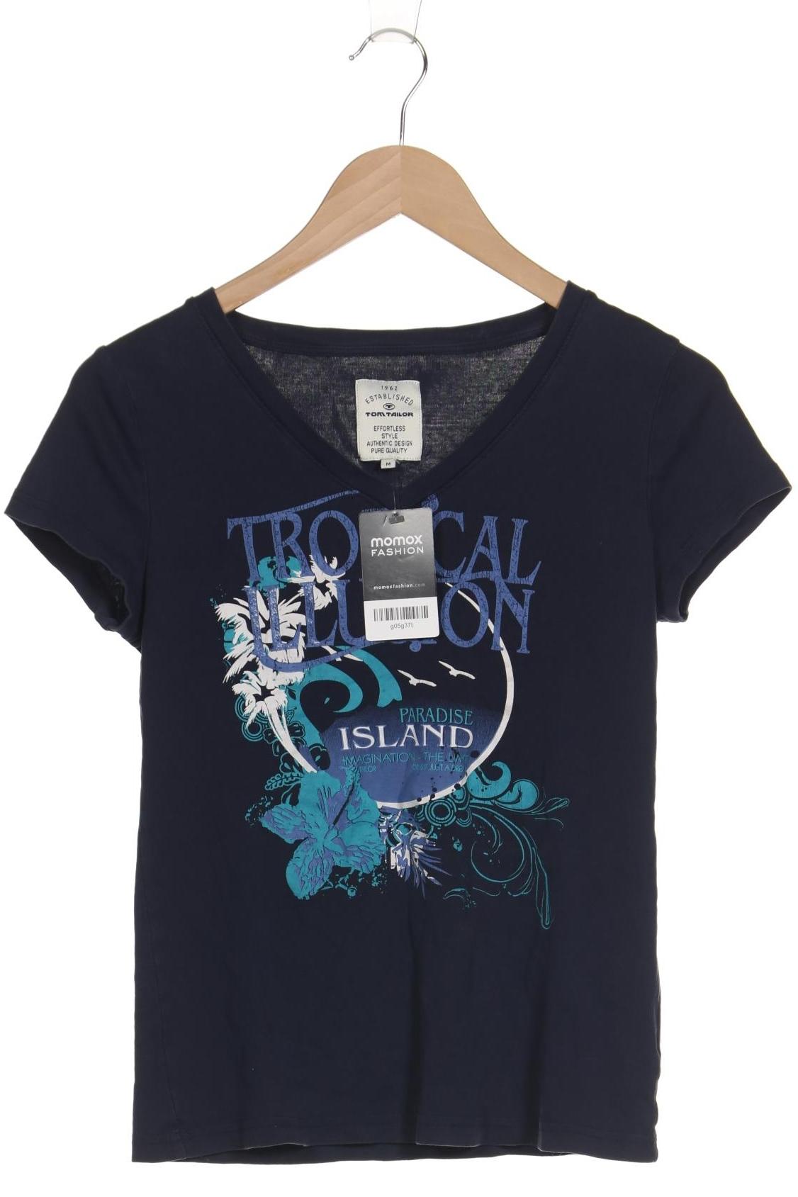 

Tom Tailor Damen T-Shirt, marineblau, Gr. 38