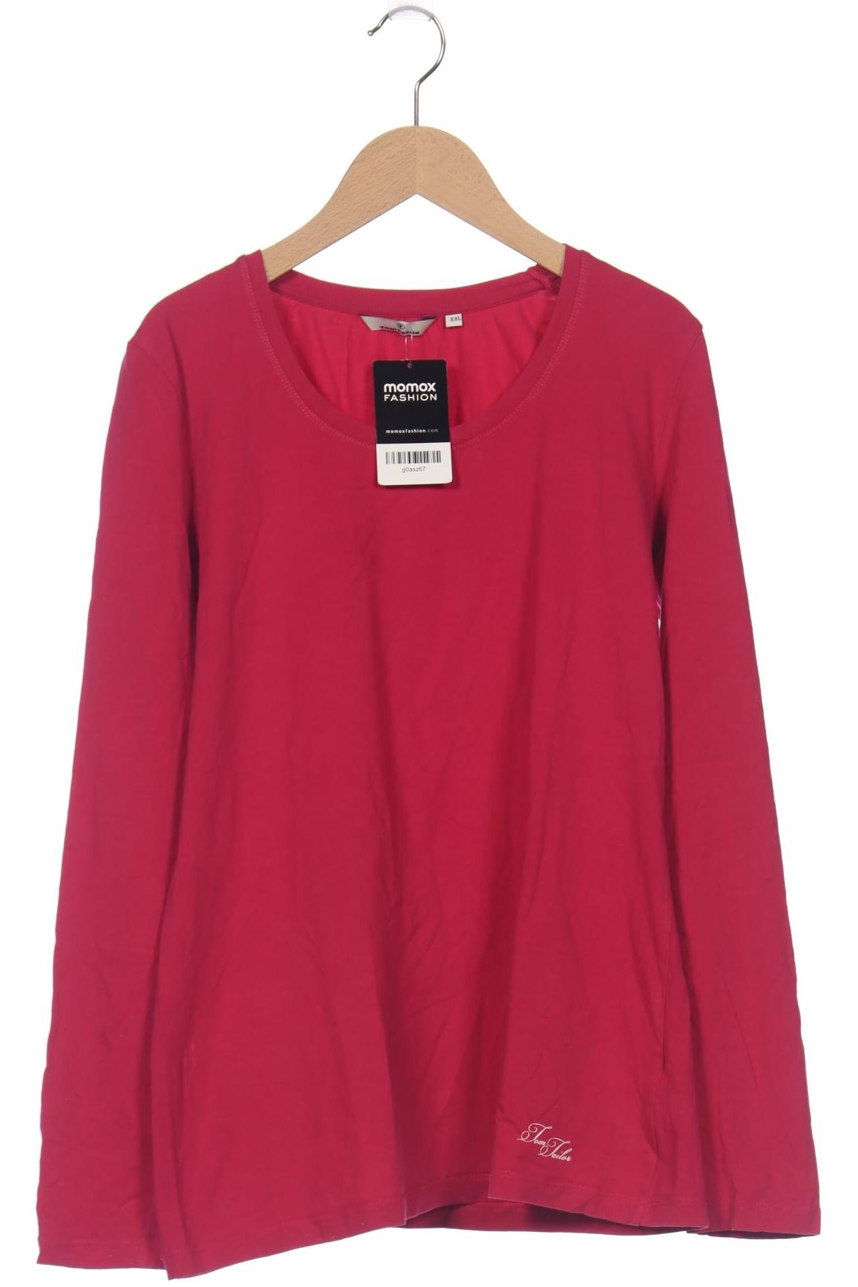 

Tom Tailor Damen Langarmshirt, pink, Gr. 46