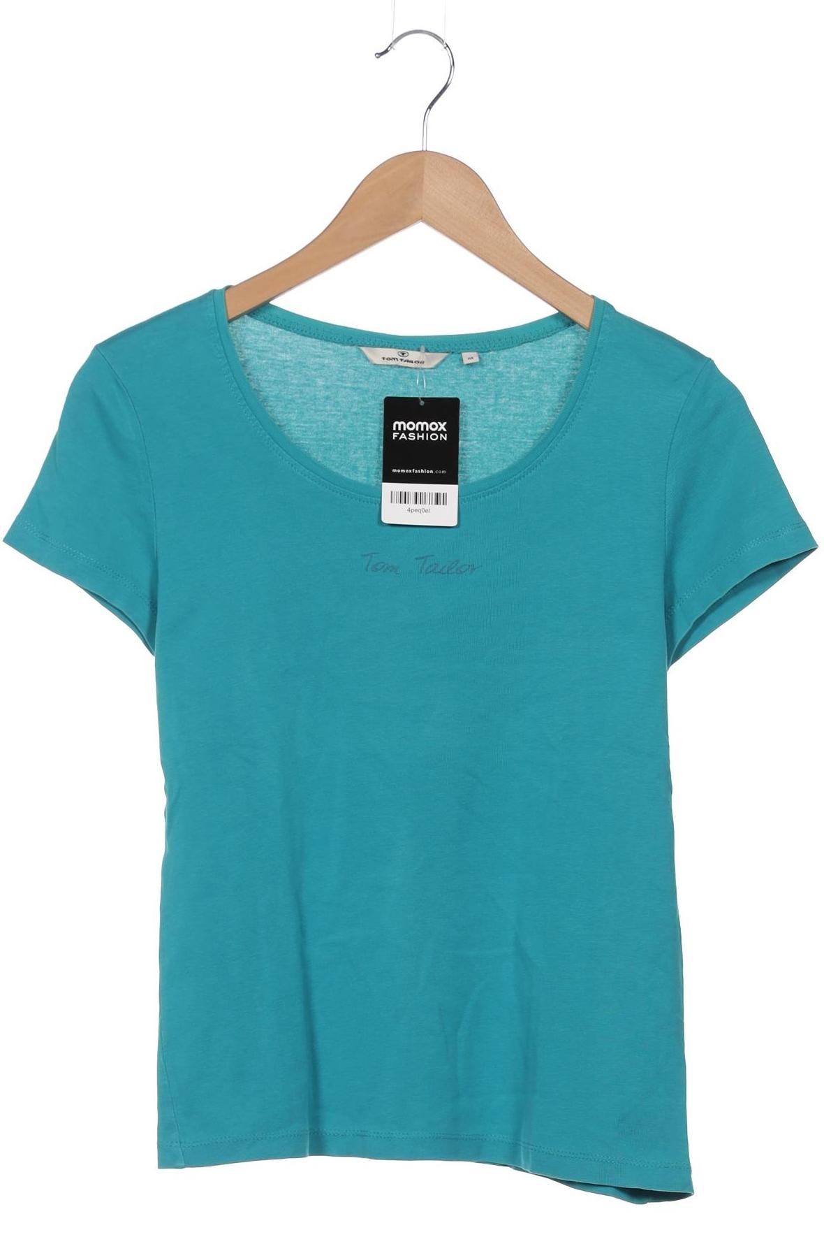 

Tom Tailor Damen T-Shirt, türkis, Gr. 38