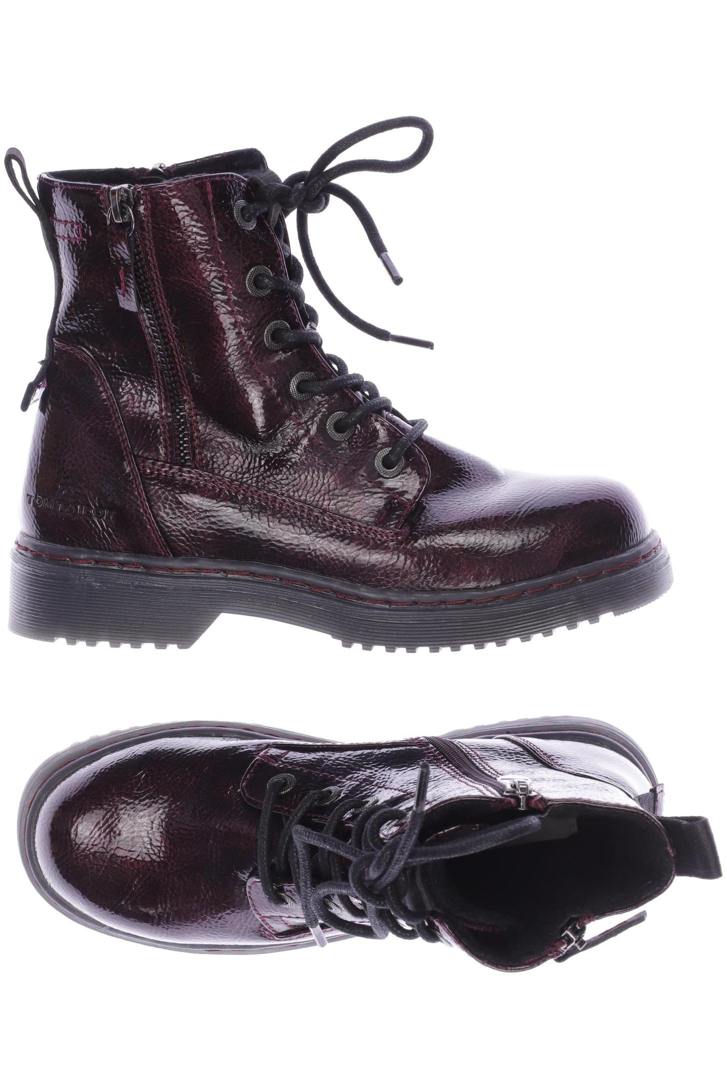 

Tom Tailor Damen Stiefelette, bordeaux