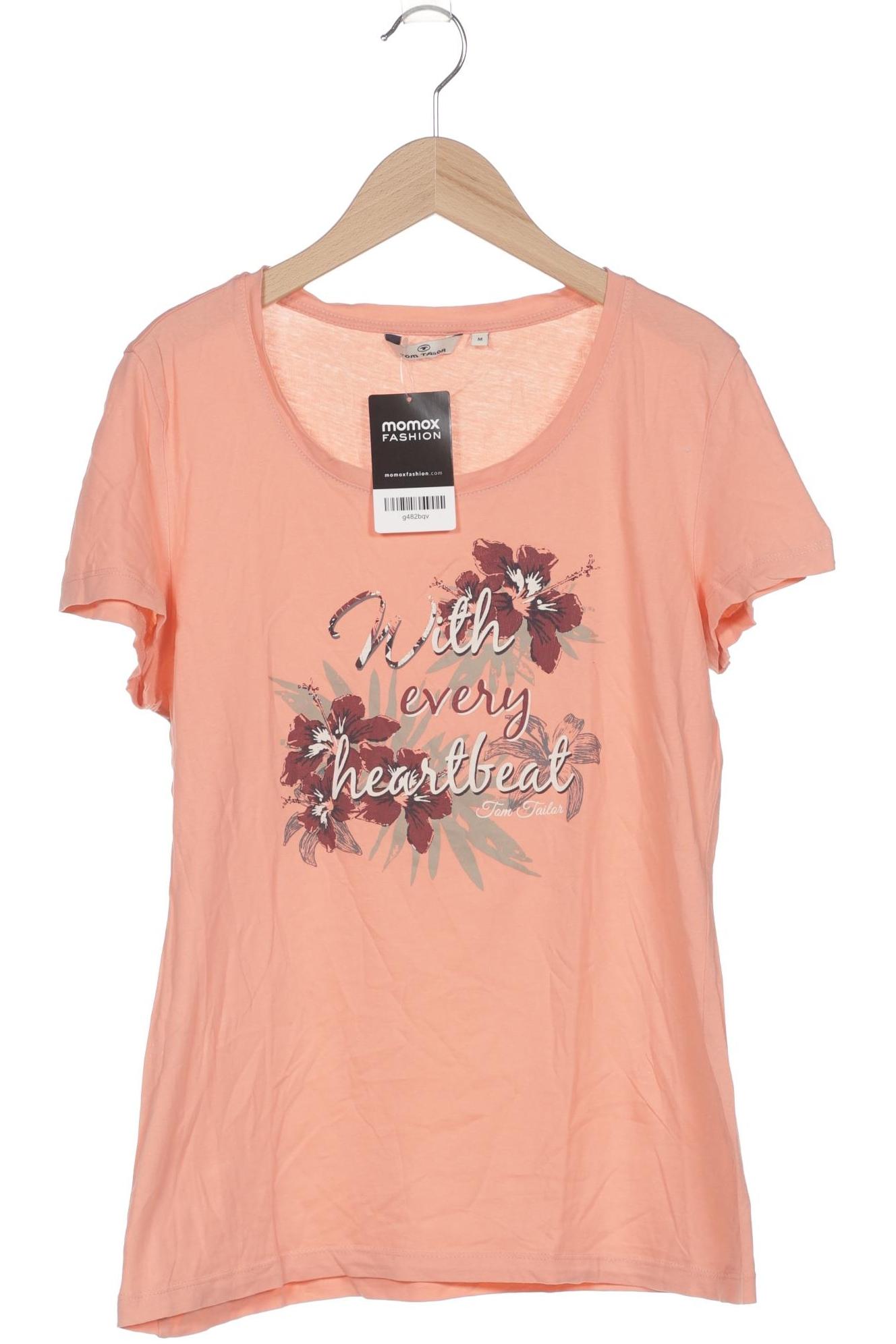 

Tom Tailor Damen T-Shirt, orange, Gr. 38