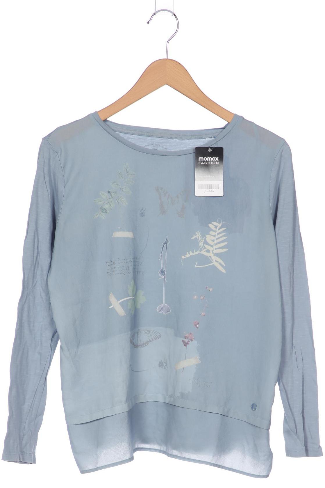 

Tom Tailor Damen Langarmshirt, blau, Gr. 44