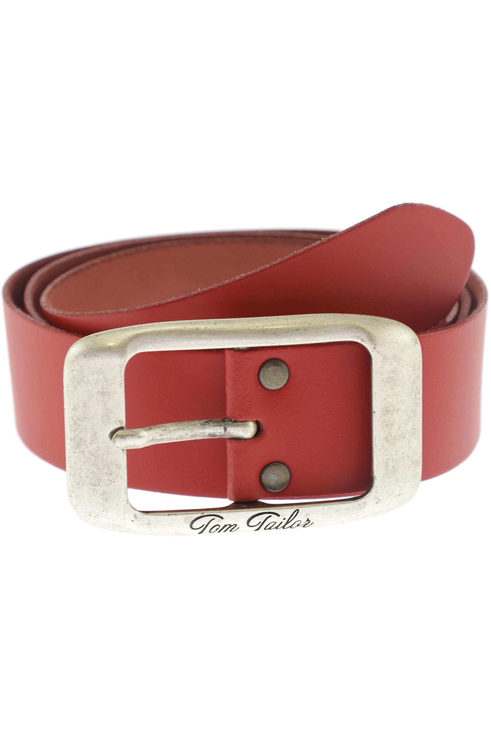 

Tom Tailor Damen Gürtel, rot, Gr. 100