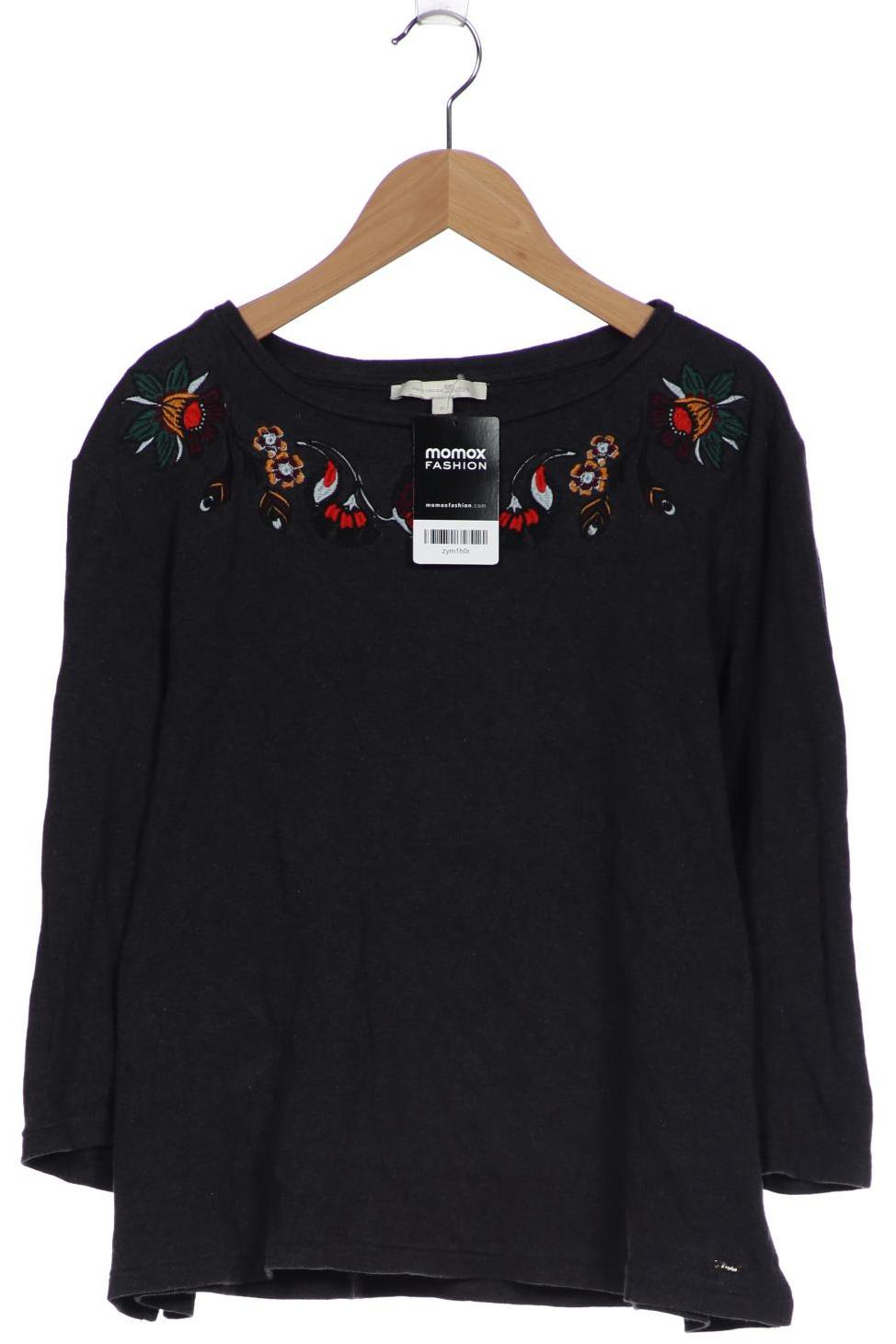

Tom Tailor Damen Langarmshirt, grau, Gr. 38