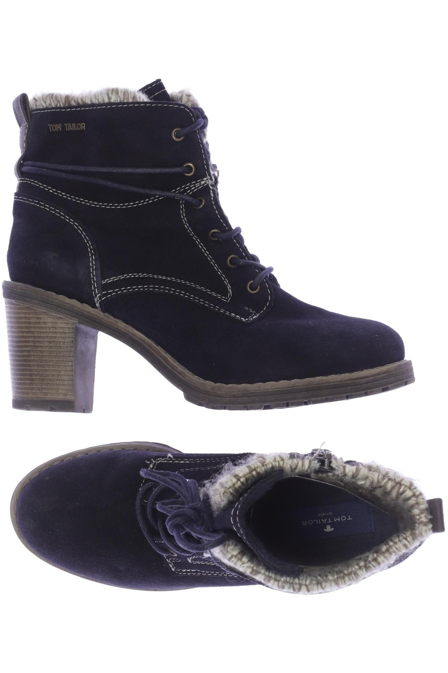 

Tom Tailor Damen Stiefelette, marineblau, Gr. 38