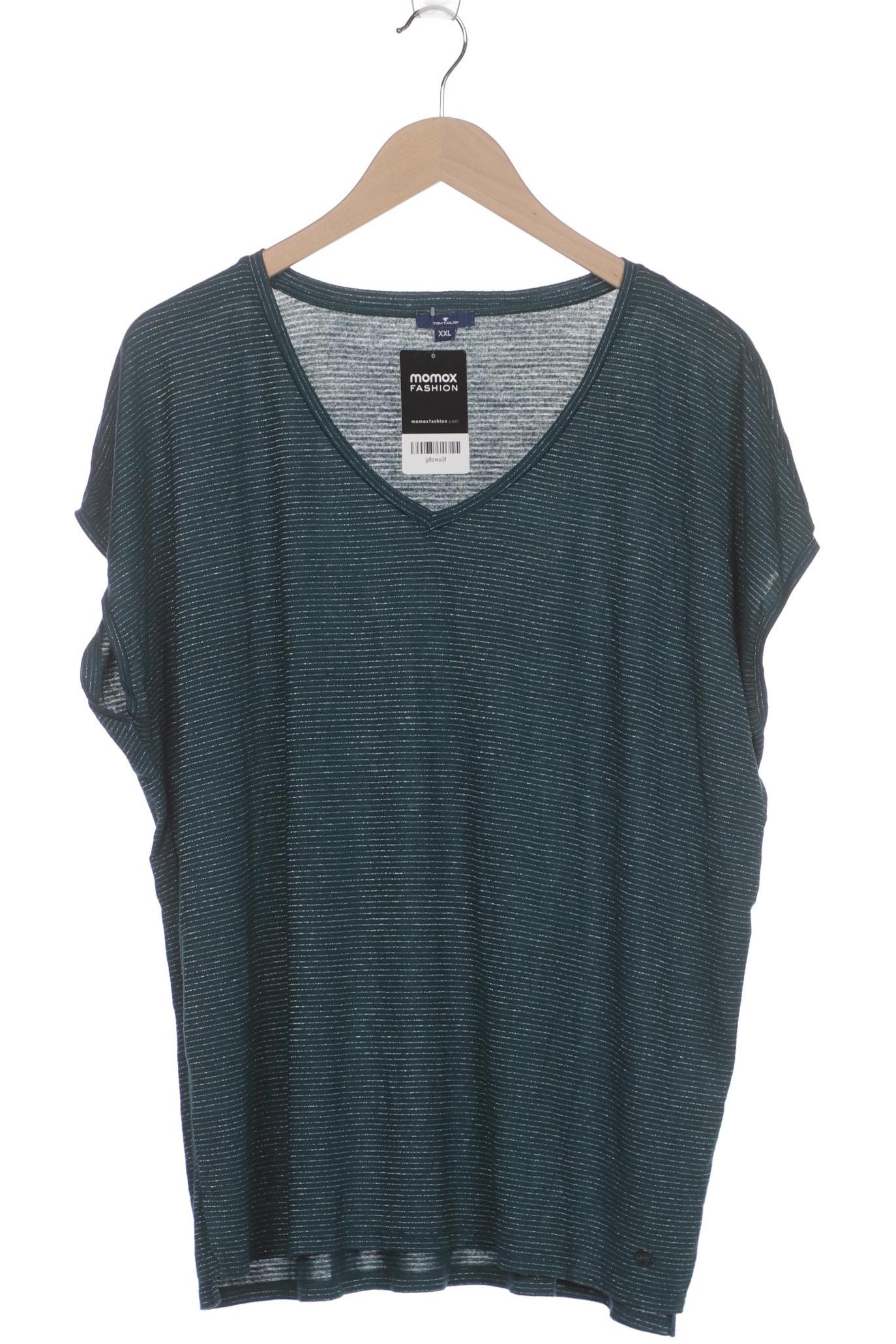 

Tom Tailor Damen T-Shirt, grün, Gr. 46
