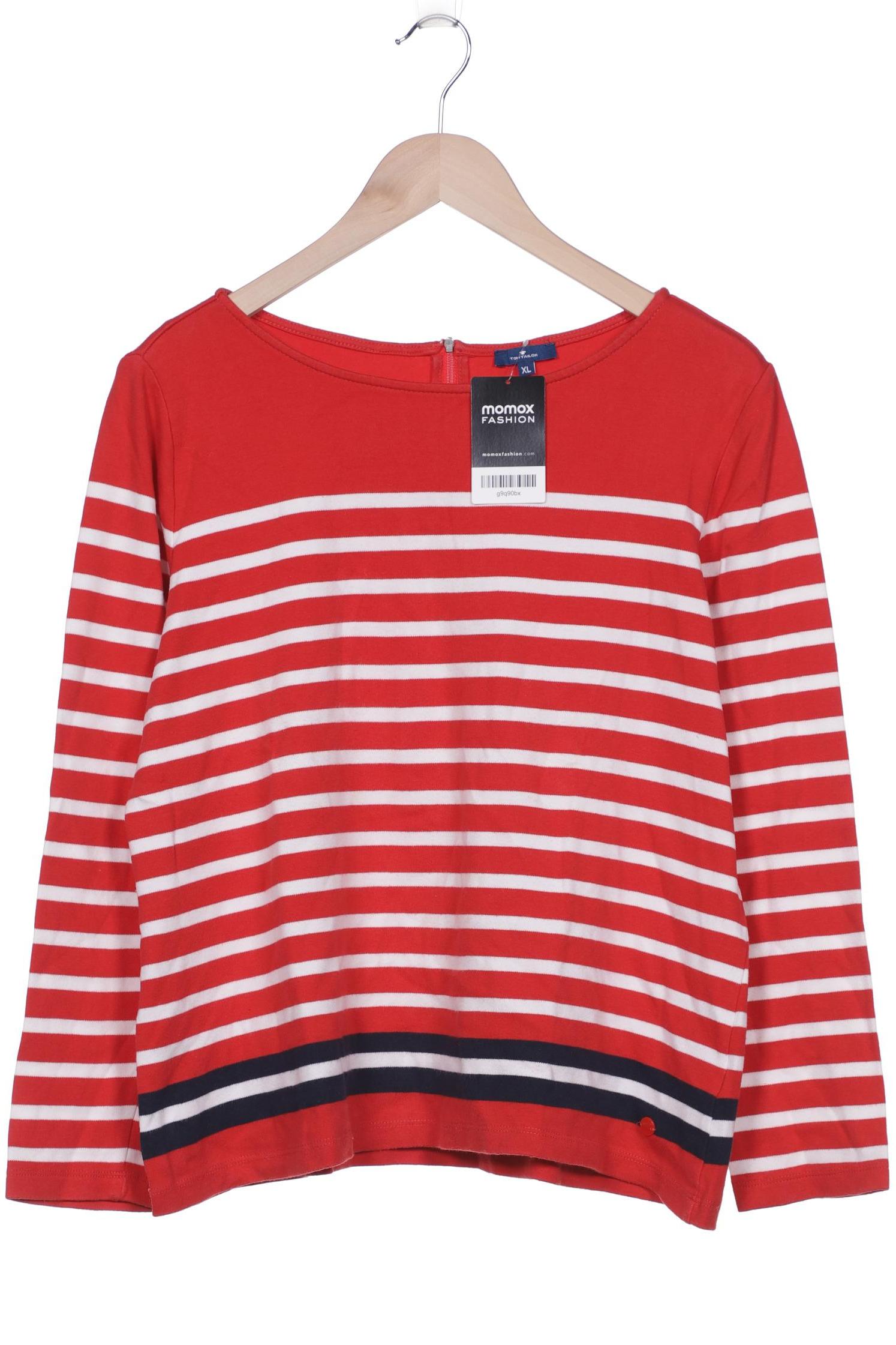 

Tom Tailor Damen Langarmshirt, rot