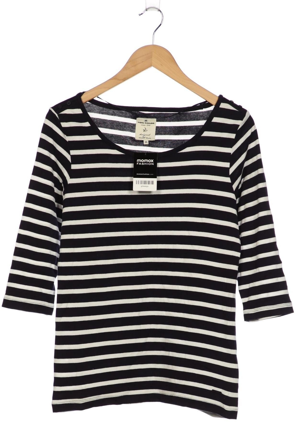 

Tom Tailor Damen Langarmshirt, marineblau, Gr. 44