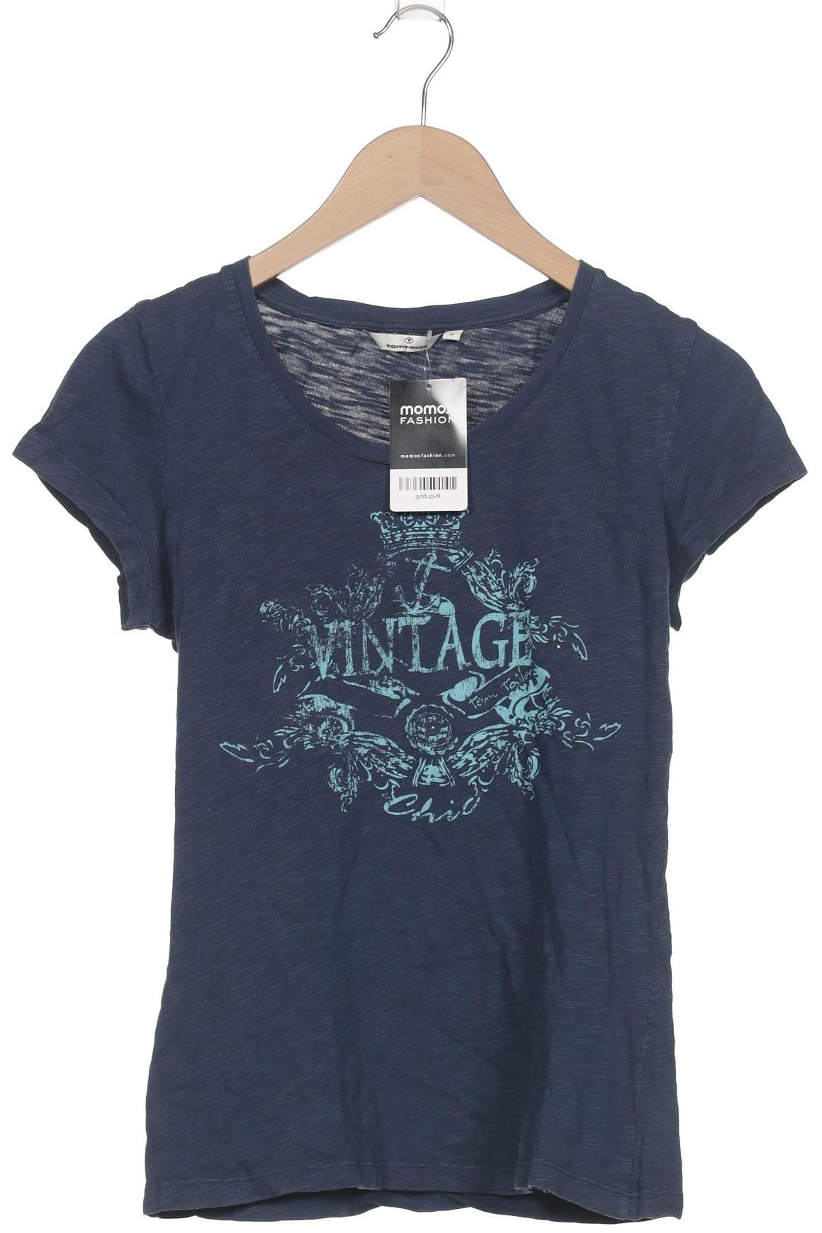 

Tom Tailor Damen T-Shirt, marineblau, Gr. 36