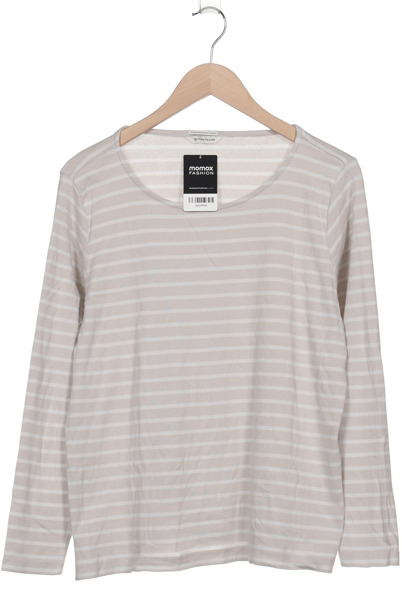 

Tom Tailor Damen Langarmshirt, beige, Gr. 38