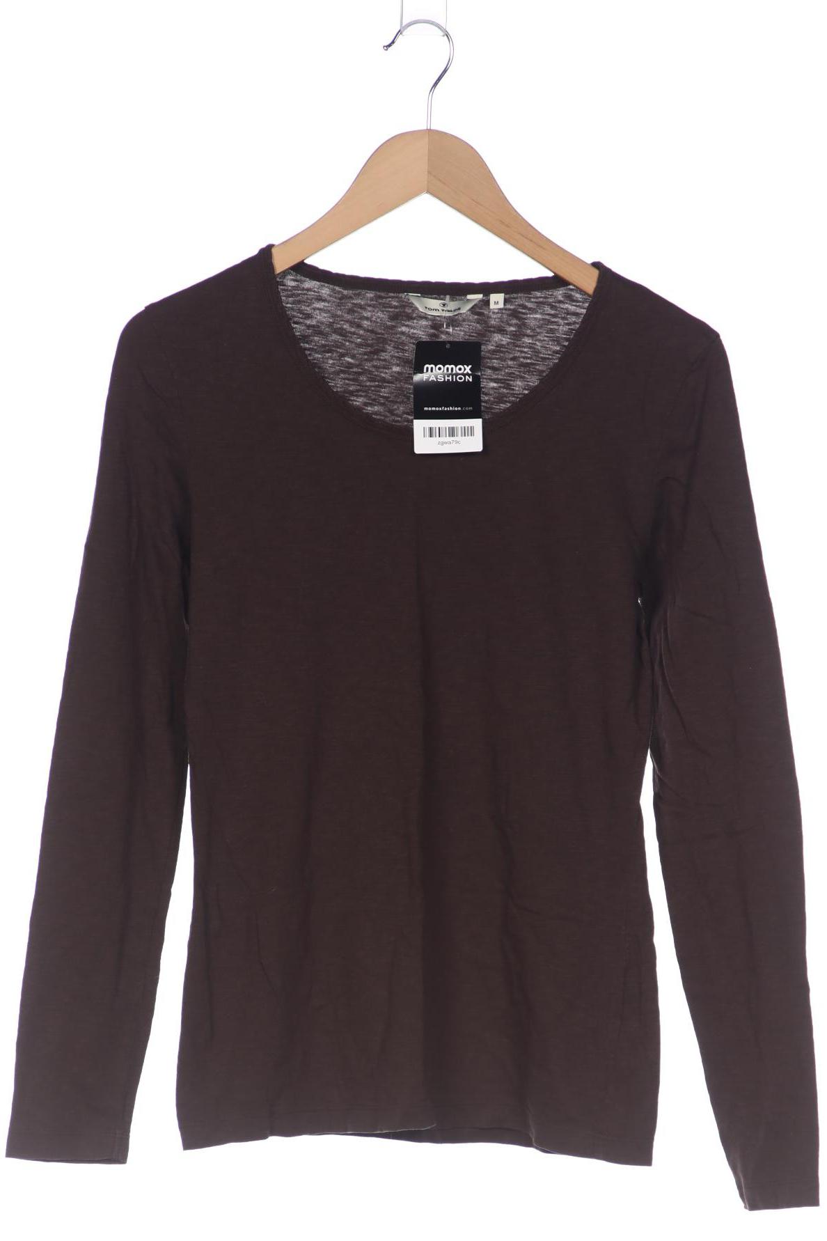 

Tom Tailor Damen Langarmshirt, braun, Gr. 38