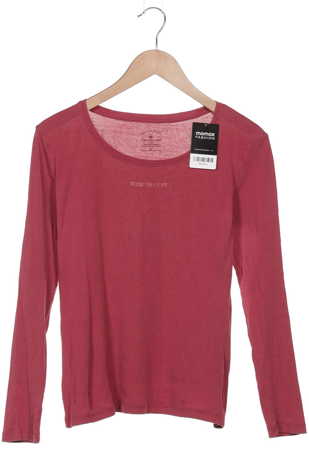 

Tom Tailor Damen Langarmshirt, pink, Gr. 42