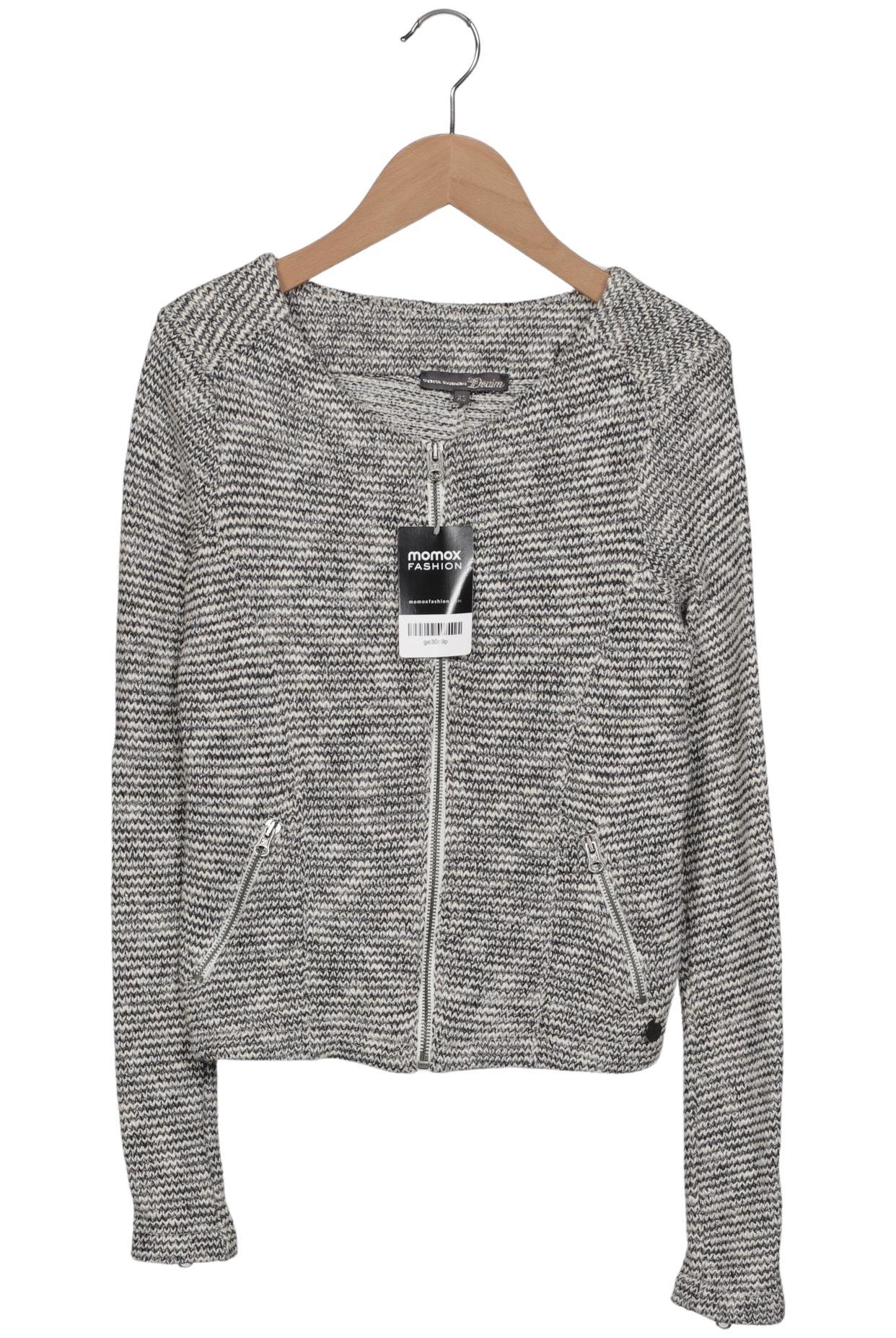 

Tom Tailor Damen Strickjacke, grau, Gr. 34