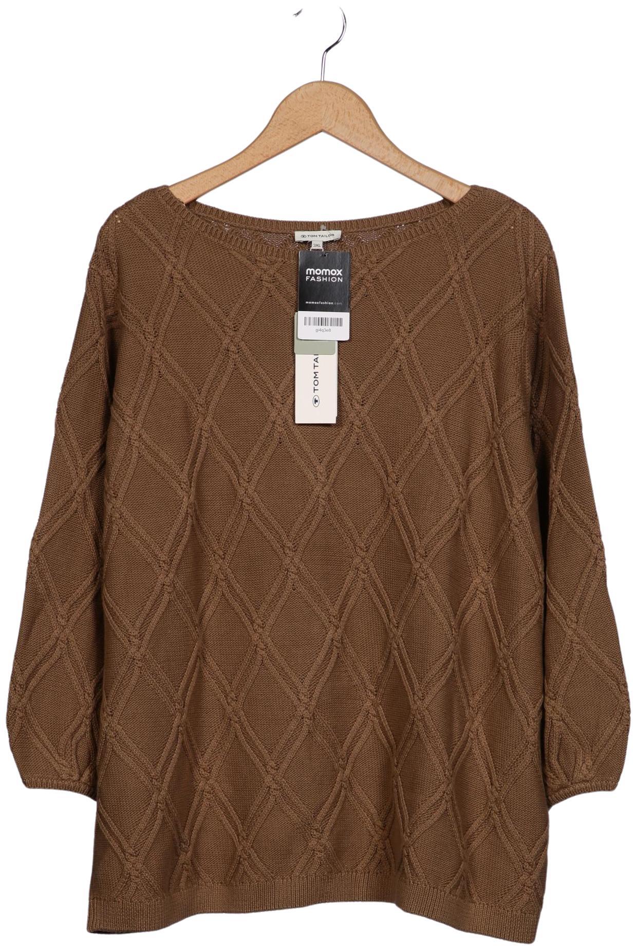 

Tom Tailor Damen Pullover, braun, Gr. 48