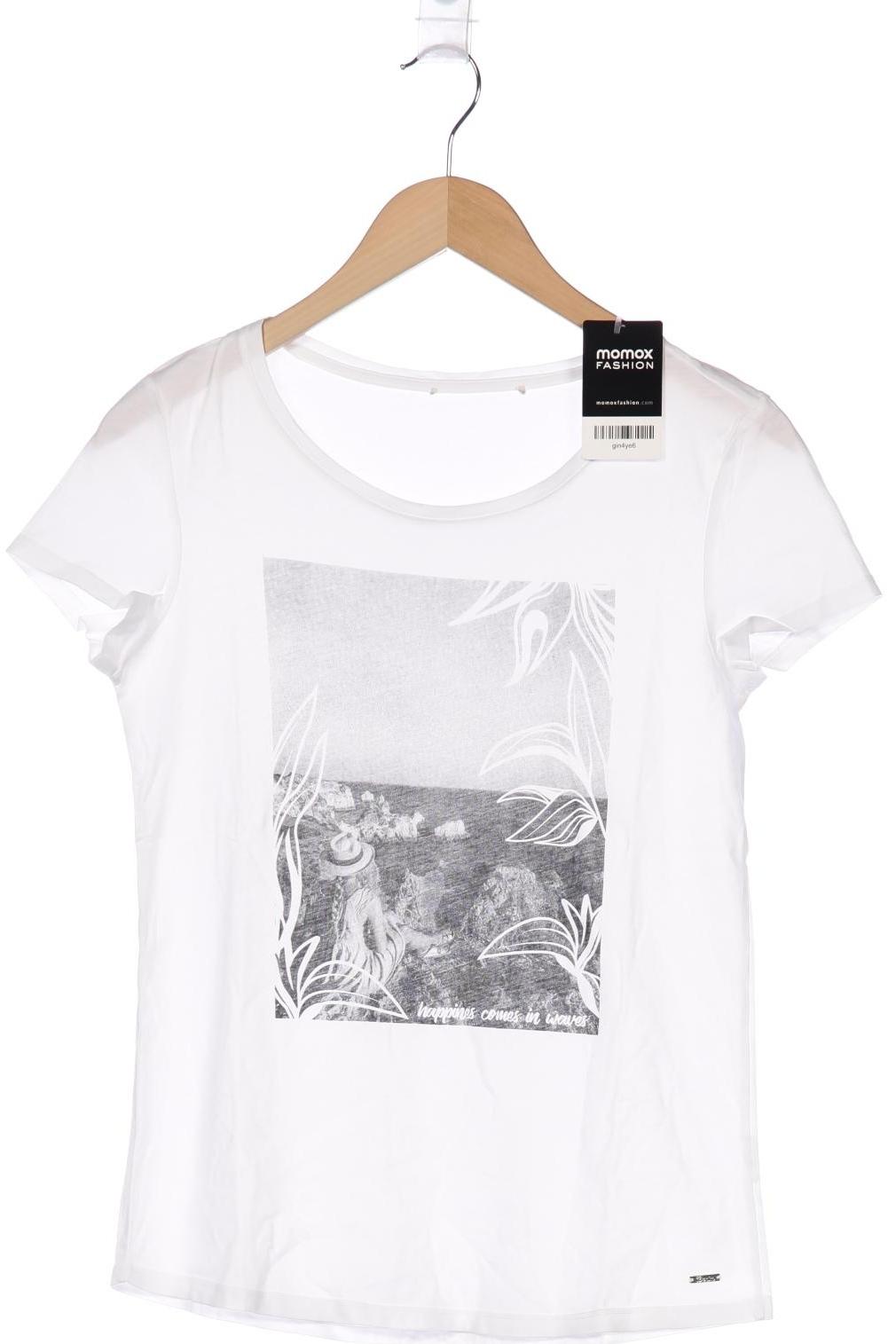 

Tom Tailor Damen T-Shirt, weiß, Gr. 36