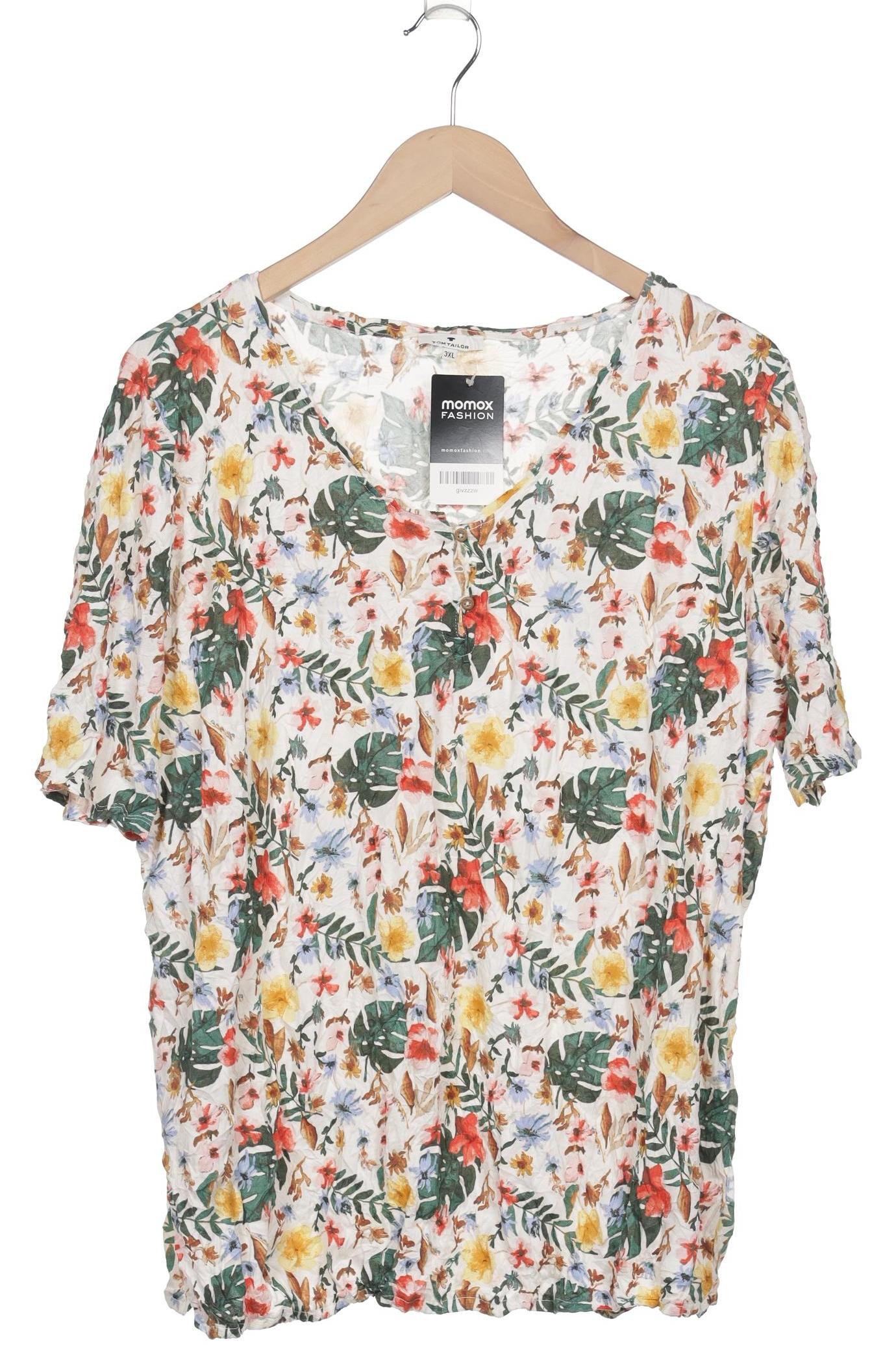 

Tom Tailor Damen T-Shirt, mehrfarbig, Gr. 48
