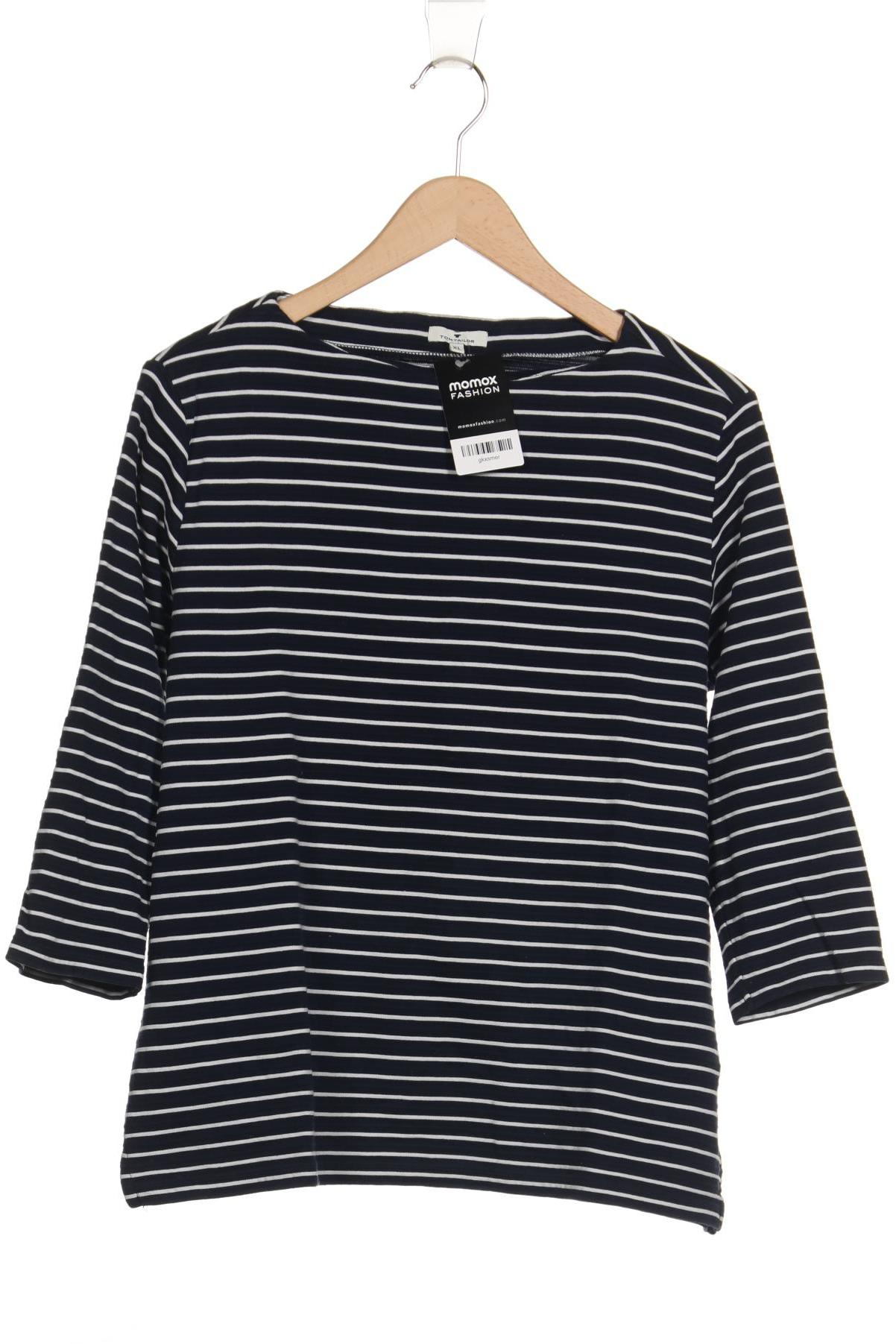 

Tom Tailor Damen Langarmshirt, marineblau, Gr. 44