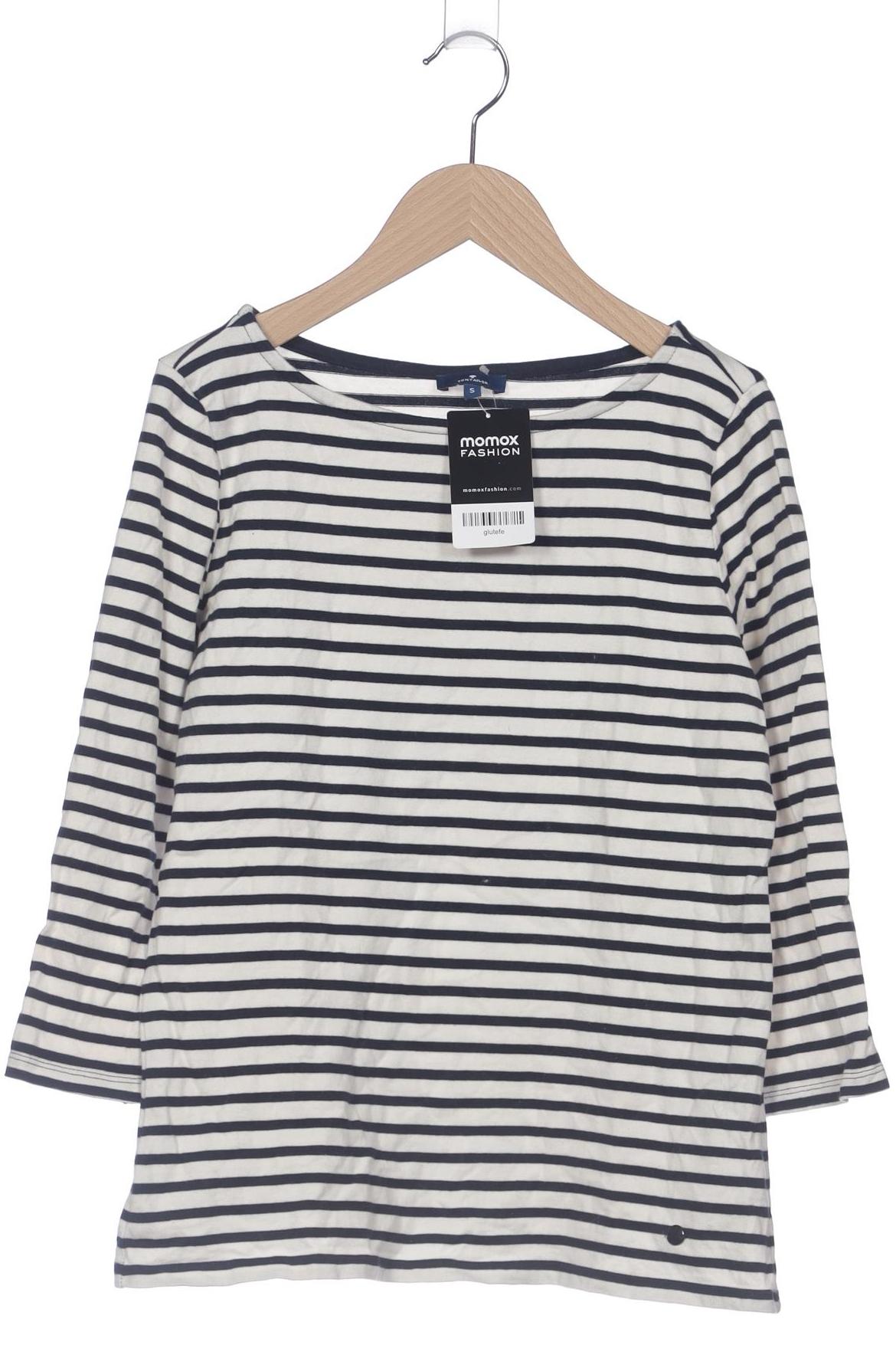 

Tom Tailor Damen Langarmshirt, weiß, Gr. 36