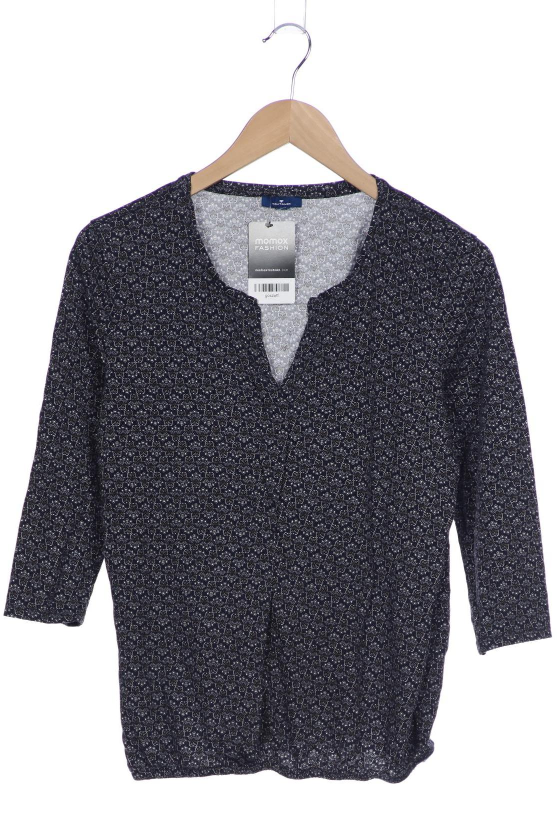 

Tom Tailor Damen Langarmshirt, marineblau, Gr. 42