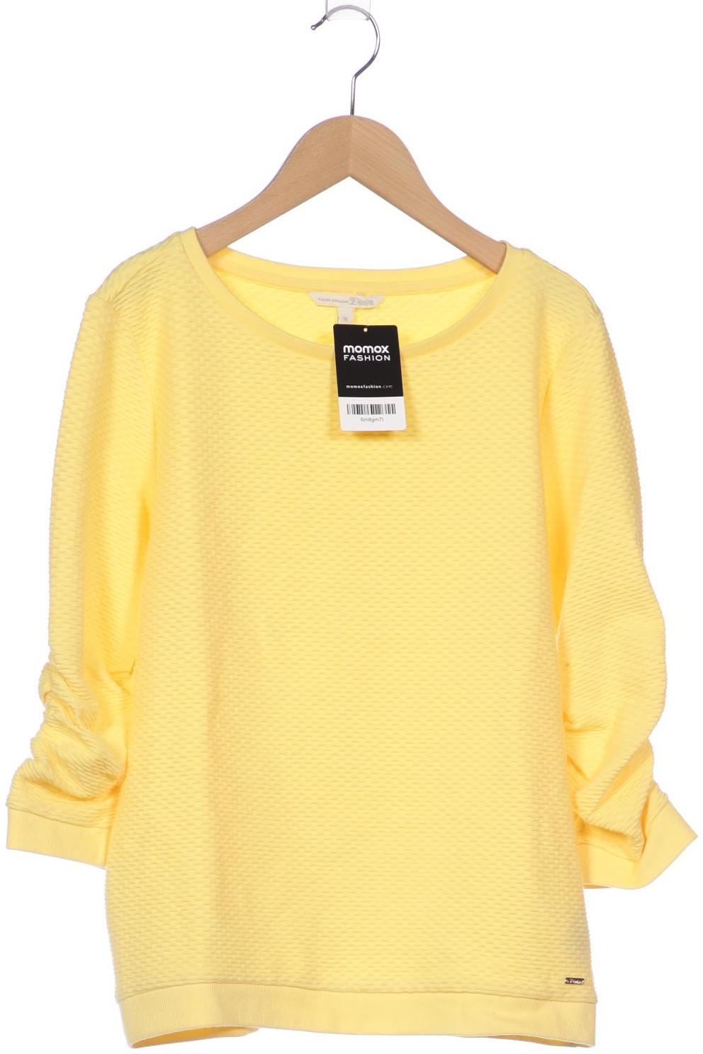 

Tom Tailor Damen Sweatshirt, gelb, Gr. 38