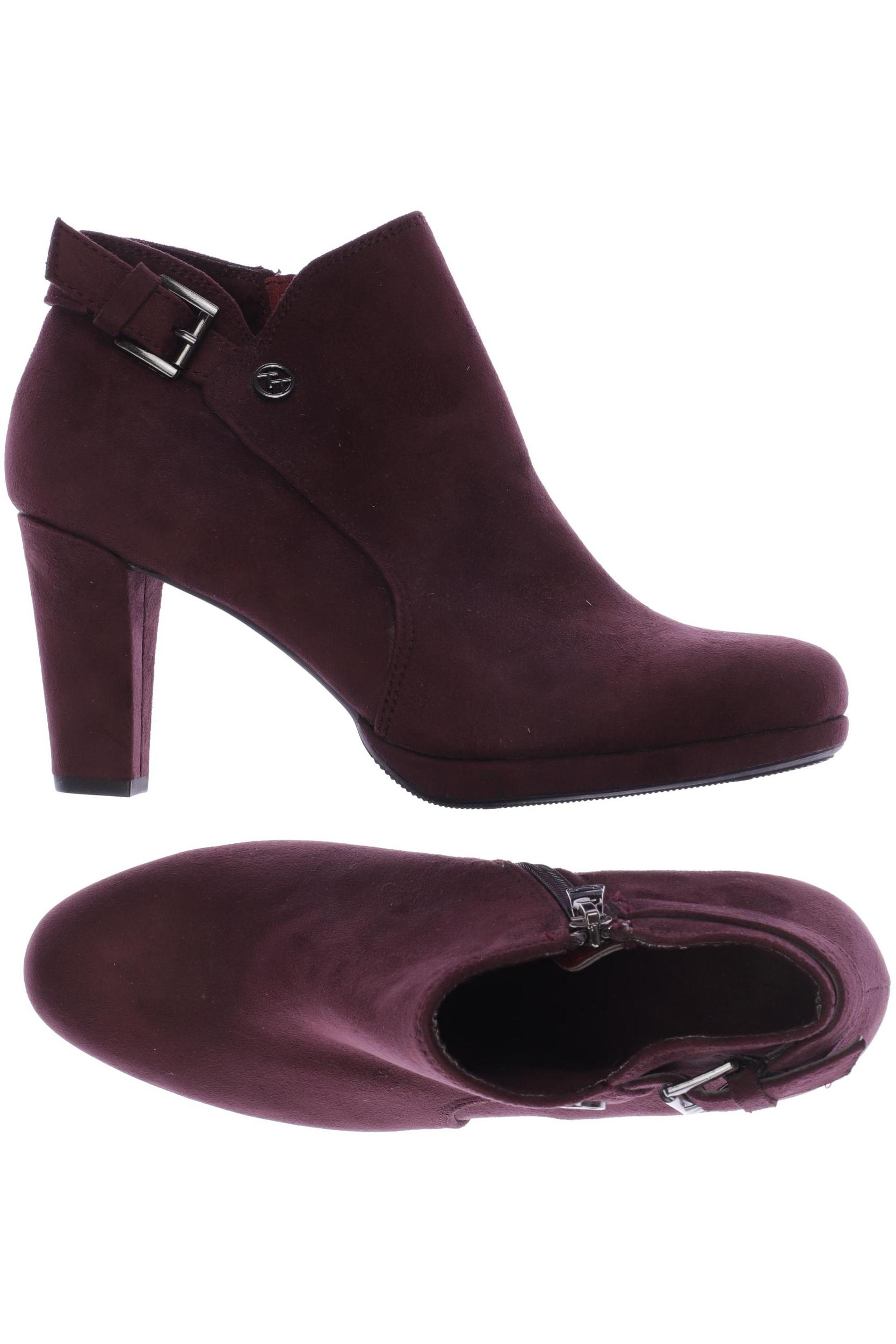 

Tom Tailor Damen Stiefelette, bordeaux