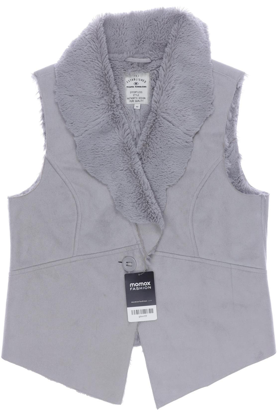 

Tom Tailor Damen Weste, grau